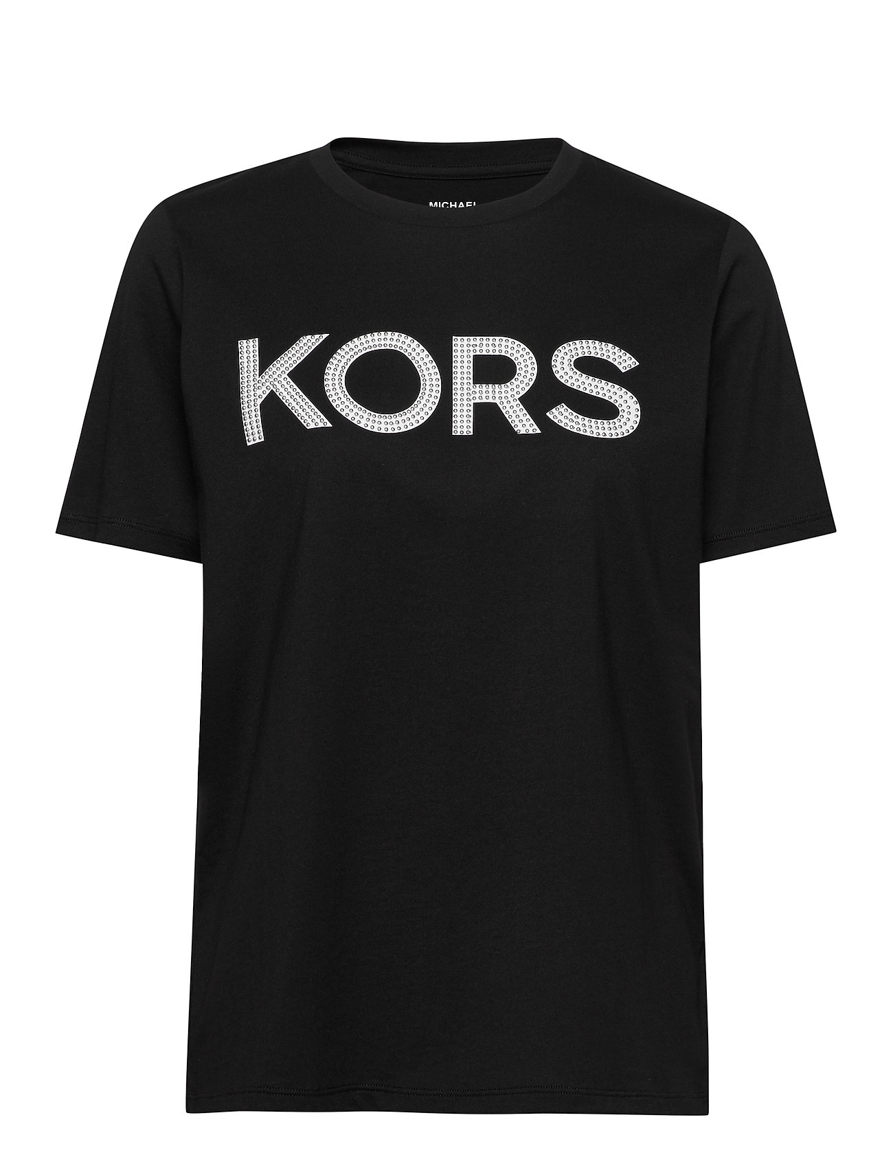 Kors Stud Smrcamp Tee (Blacksilver) (1000 kr) Michael Michael Michael Kors Kors Graphic T Shirt 099 BlackSilver