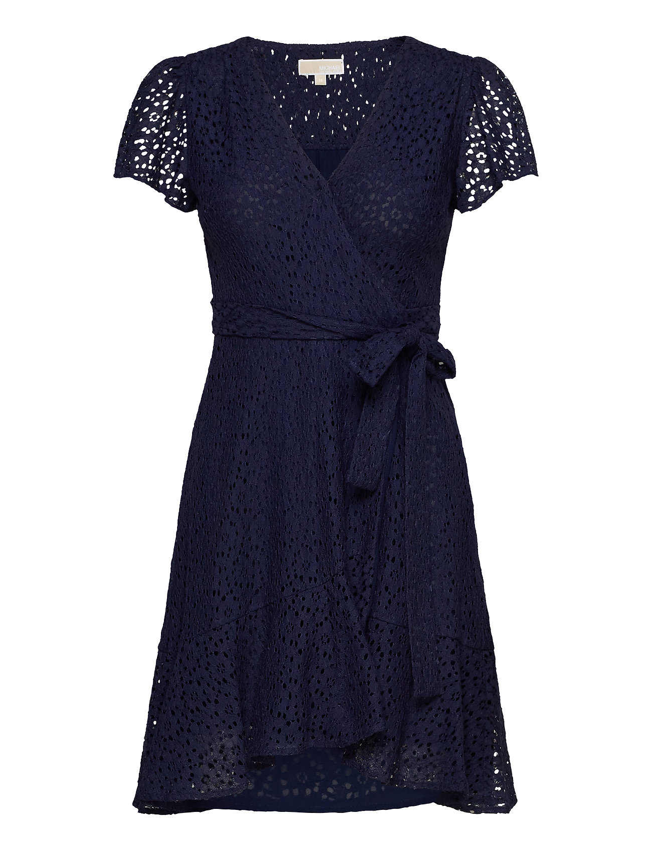 michael kors black wrap dress