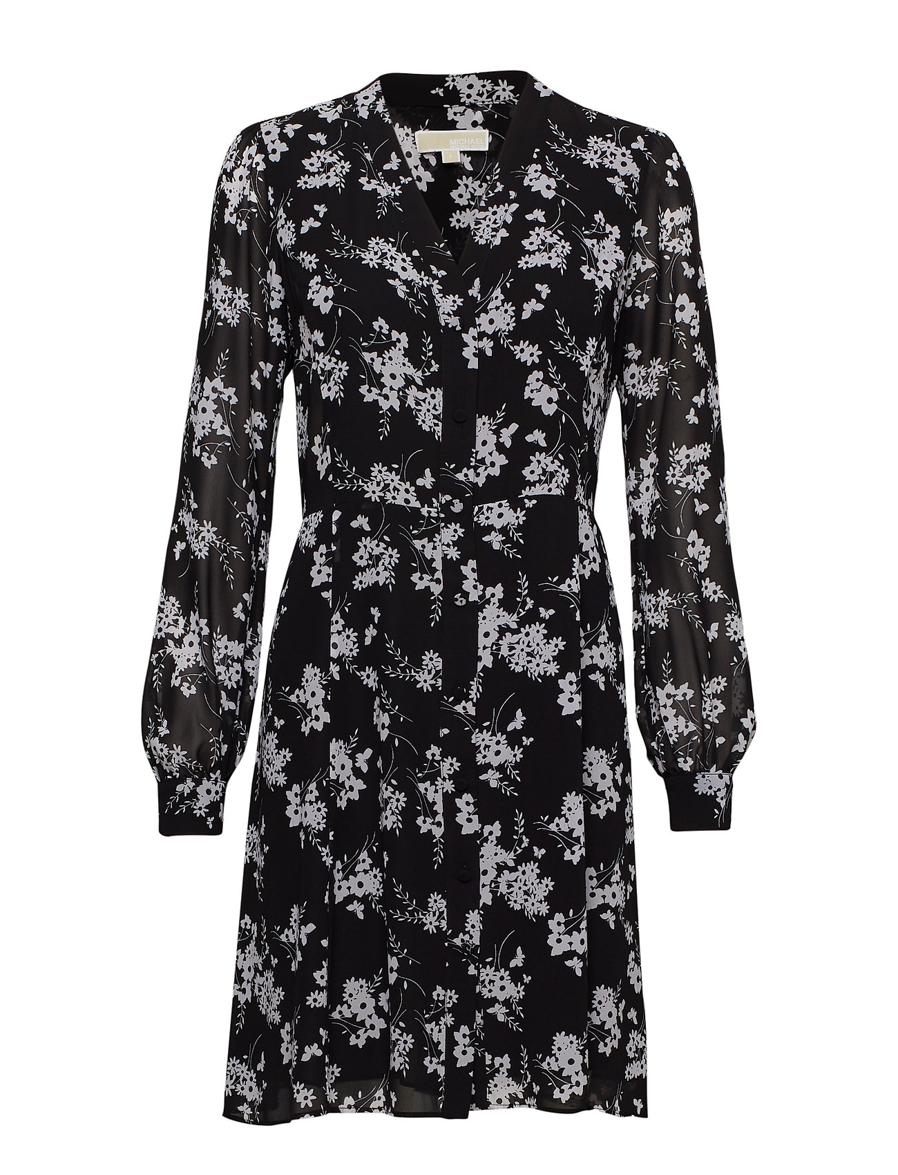 Bold Botanical S Drs Korte Jurk Zwart Michael Kors michael kors kopen in de aanbieding