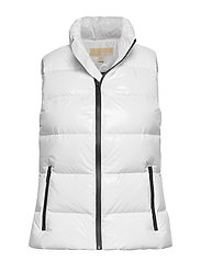 michael kors white vest