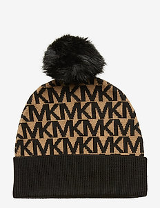 MKALLOVER POM BEANIE - DRKCMEL/BLK
