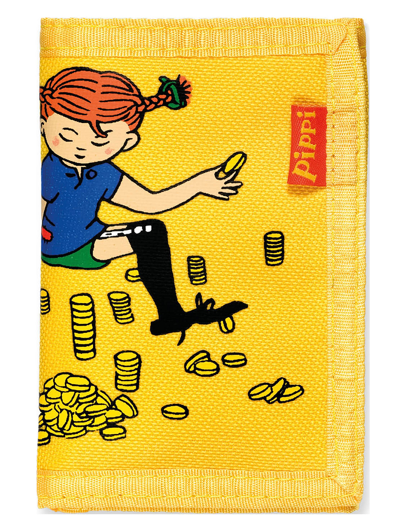 Pippi Plånbok, Gul Yellow Micki Leksaker