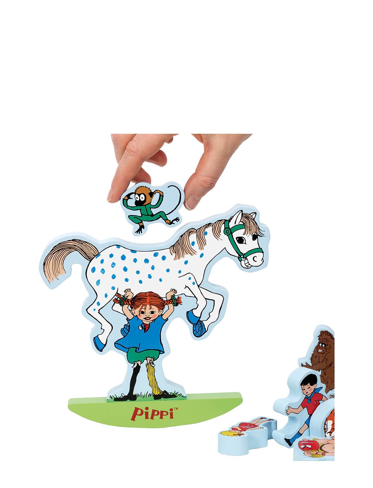 Pippi Balansleksak Toys Puzzles And Games Games Active Games Multi/patterned Pippi Langstrømpe