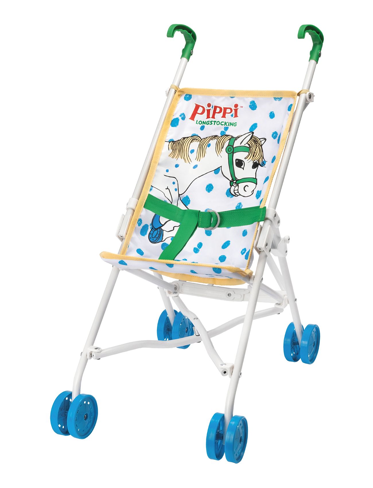 Pippi Dockvagn Sulky Toys Dolls & Accessories Doll Trolleys Multi/patterned Pippi Langstrømpe