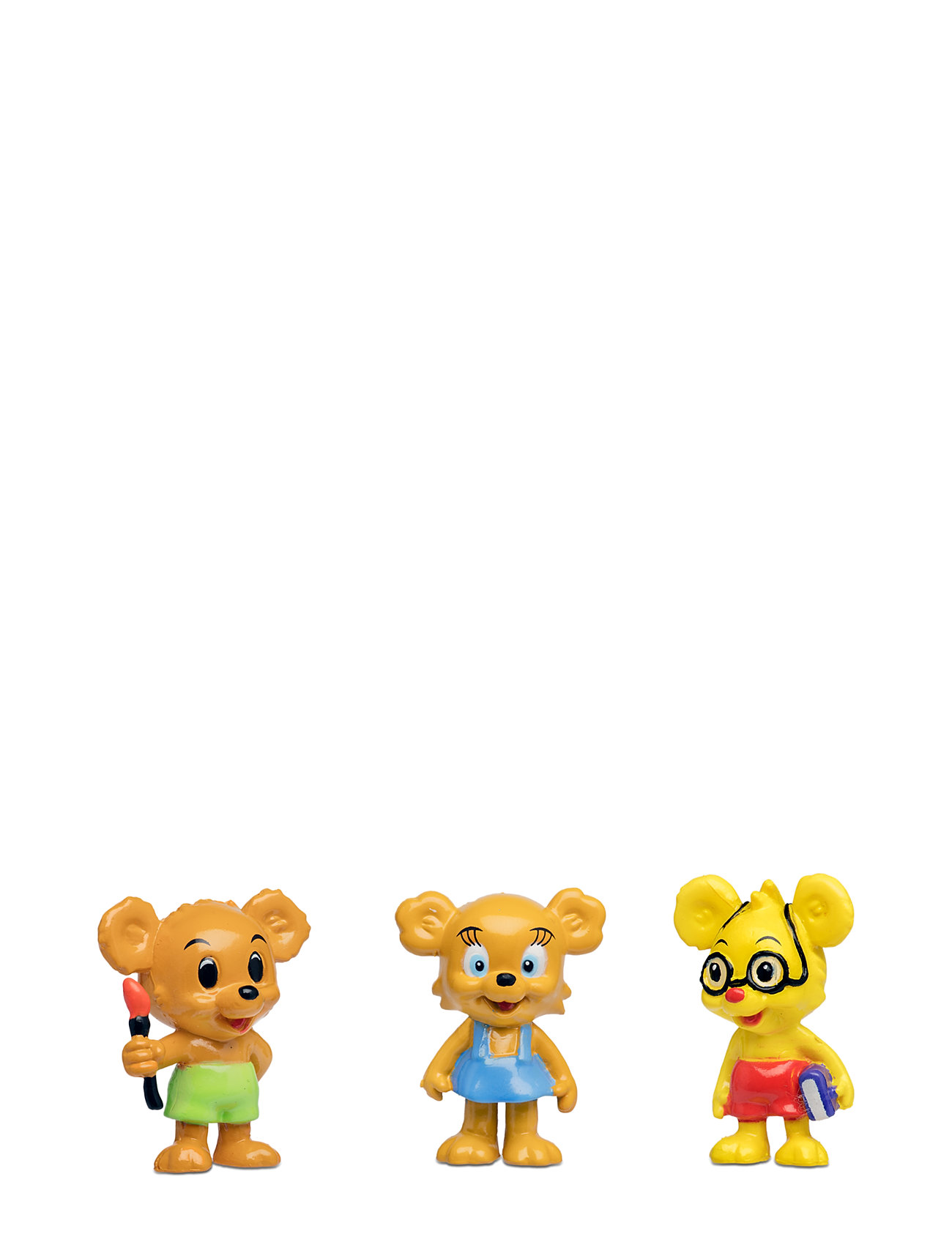 Nalle-Maja,Brum&Teddy Figurset Toys Playsets & Action Figures Movies & Fairy Tale Characters Multi/patterned Bamse