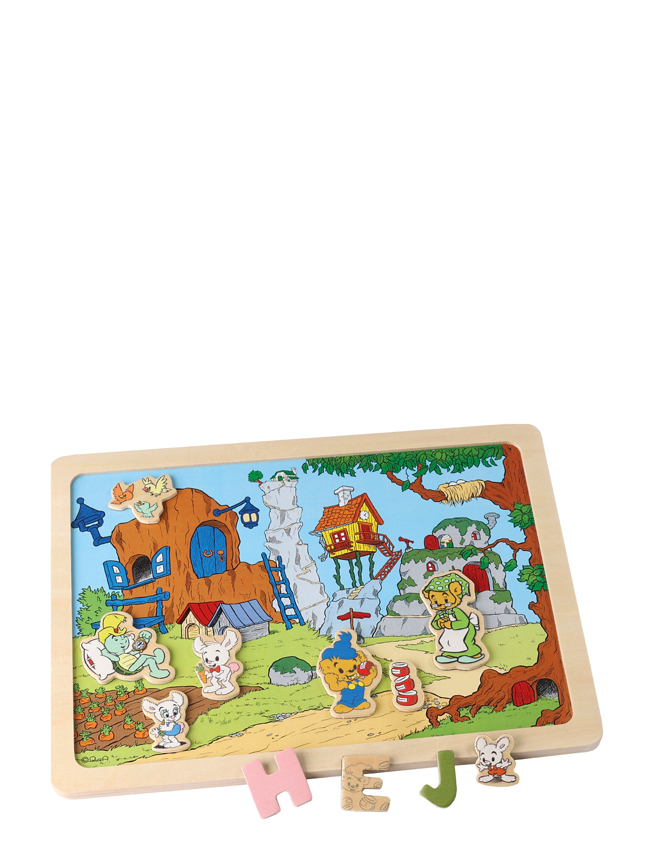 Bamse Magnetic Board Toys Creativity Drawing & Crafts Craft Stickers Multi/patterned Bamse