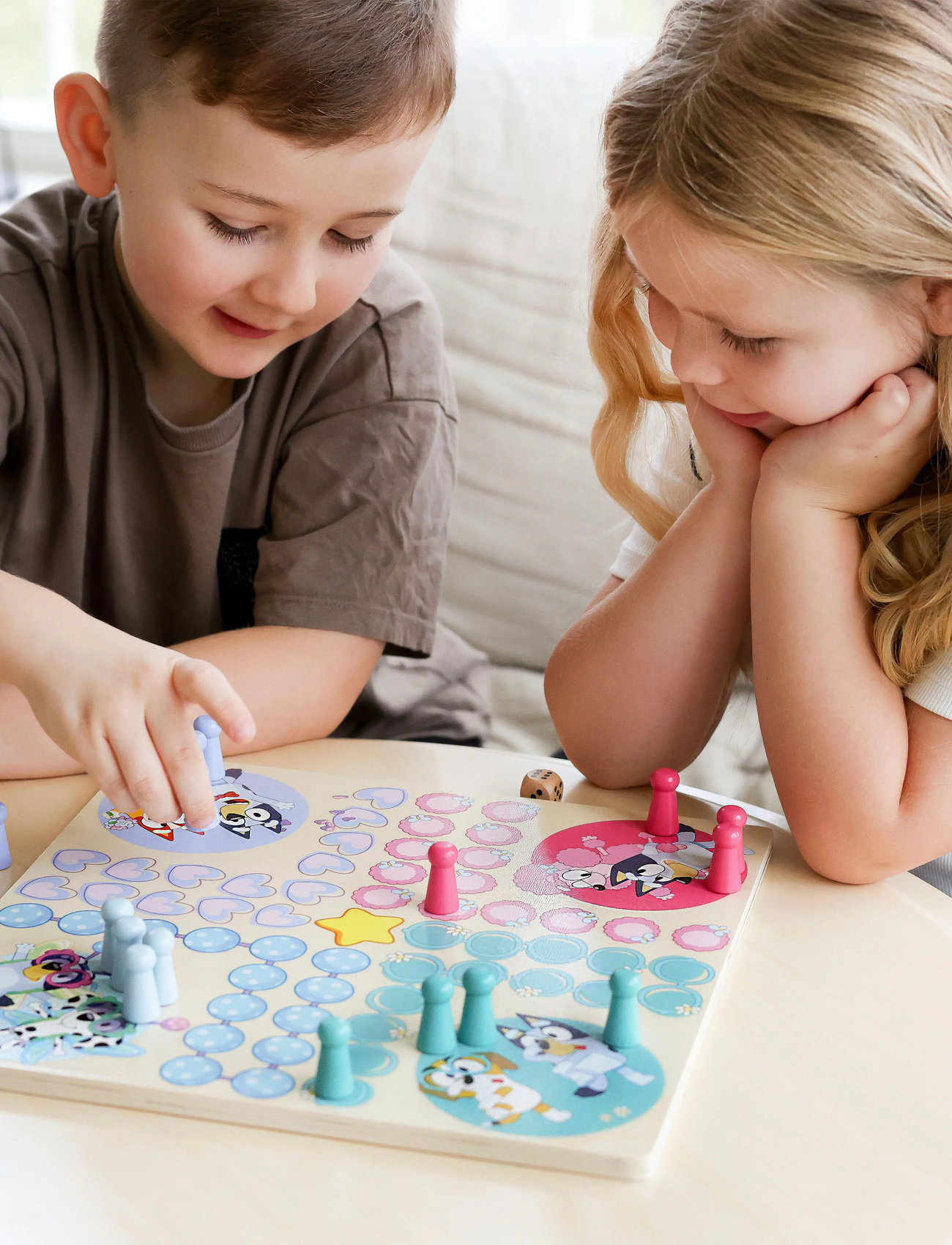 Bluey Bluey Barnspel Fia, One Size, Multi/patterned, Spil > Brætspil, Børn