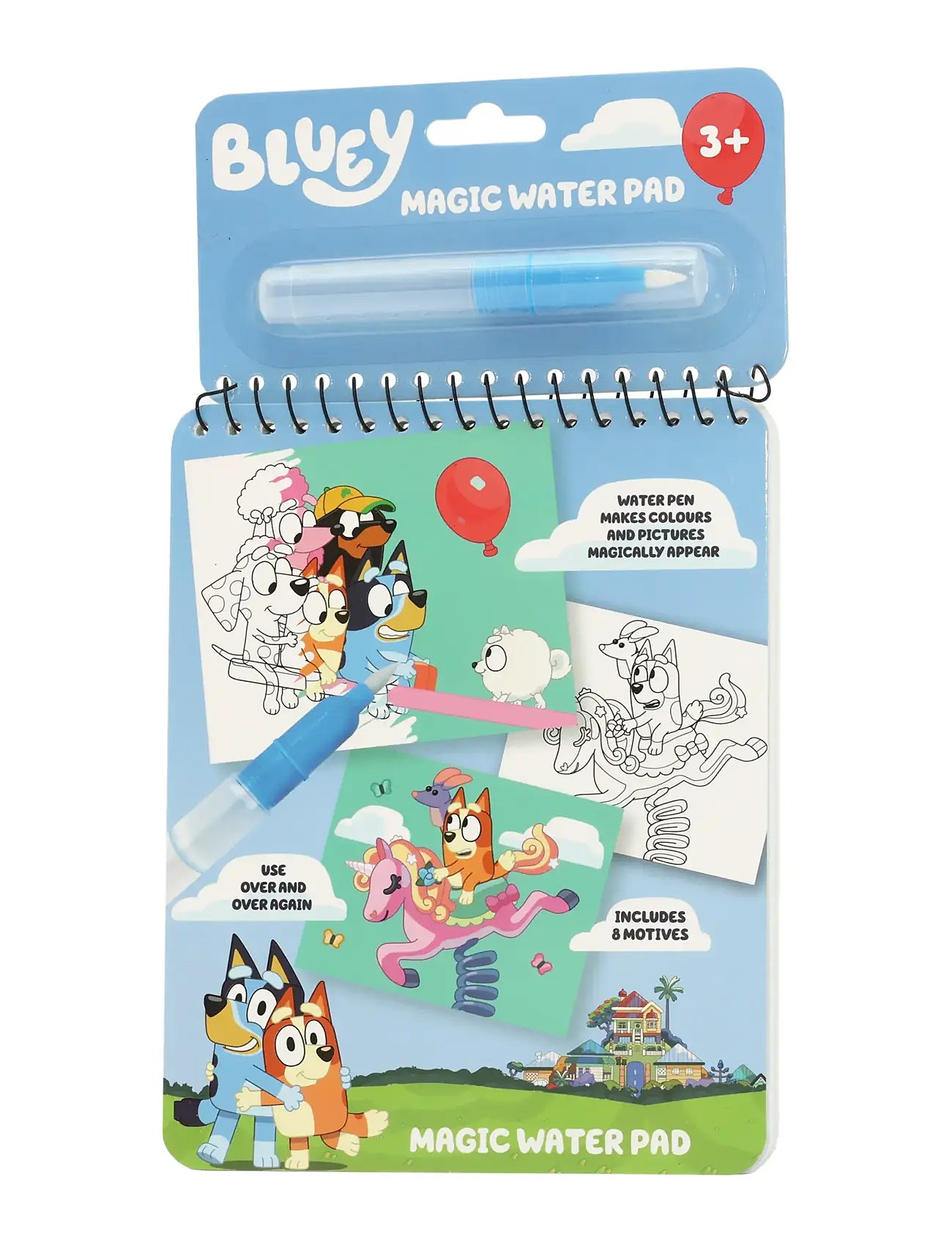 Bluey Bluey Magic Water Pad Multi/patterned