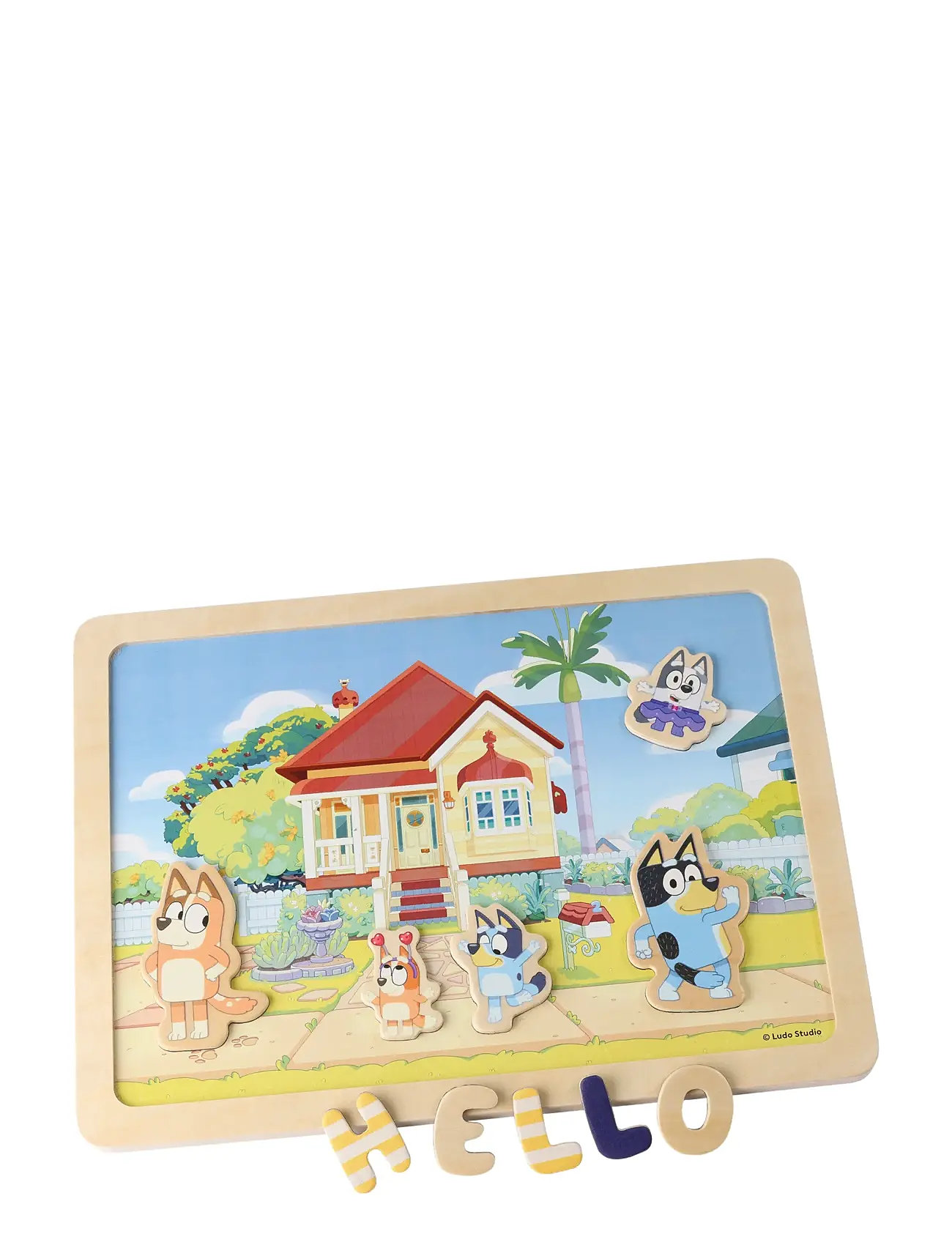 Bluey Magnetic Board Toys Creativity Drawing & Crafts Craft Stickers Multi/patterned Bluey