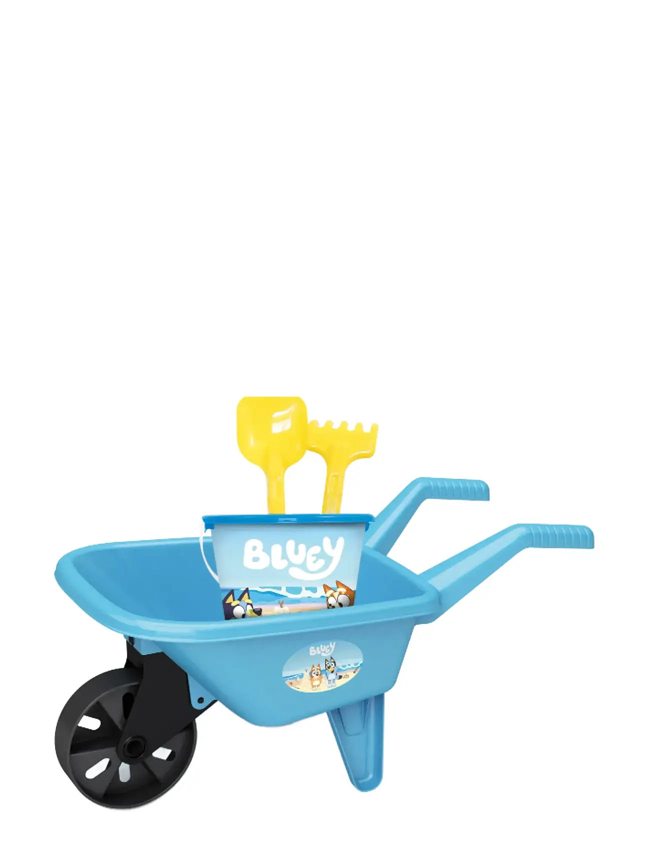 Bluey Sandleksak Skottkärra Toys Outdoor Toys Sand Toys Blue Bluey