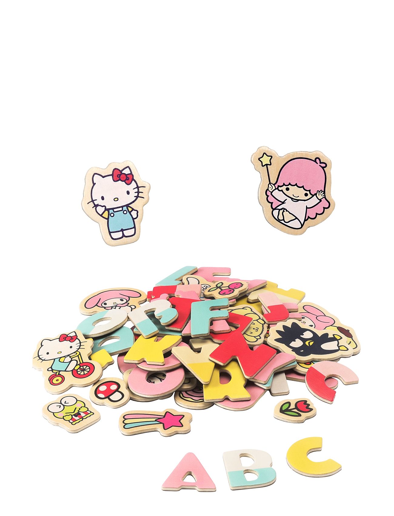 Hello Kitty Magnetbokstäver Toys Multi/patterned Hello Kitty