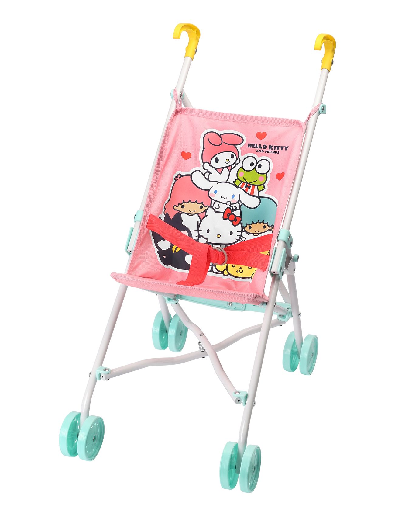Hello Kitty Dockvagn Sulky Toys Dolls & Accessories Doll Trolleys Multi/patterned Hello Kitty
