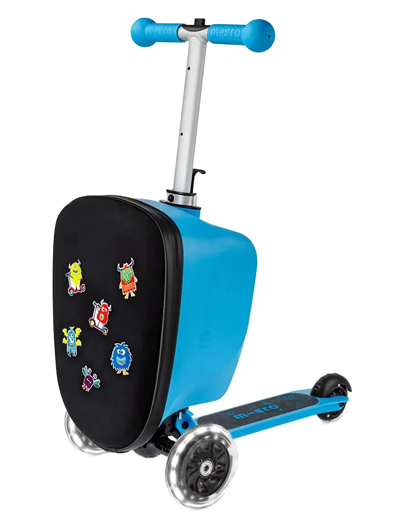 Micro Micro - Luggage Junior Velcro - Blue, 13 L, Blue, Outdoor Legetøj > Kick Bikes, Børn