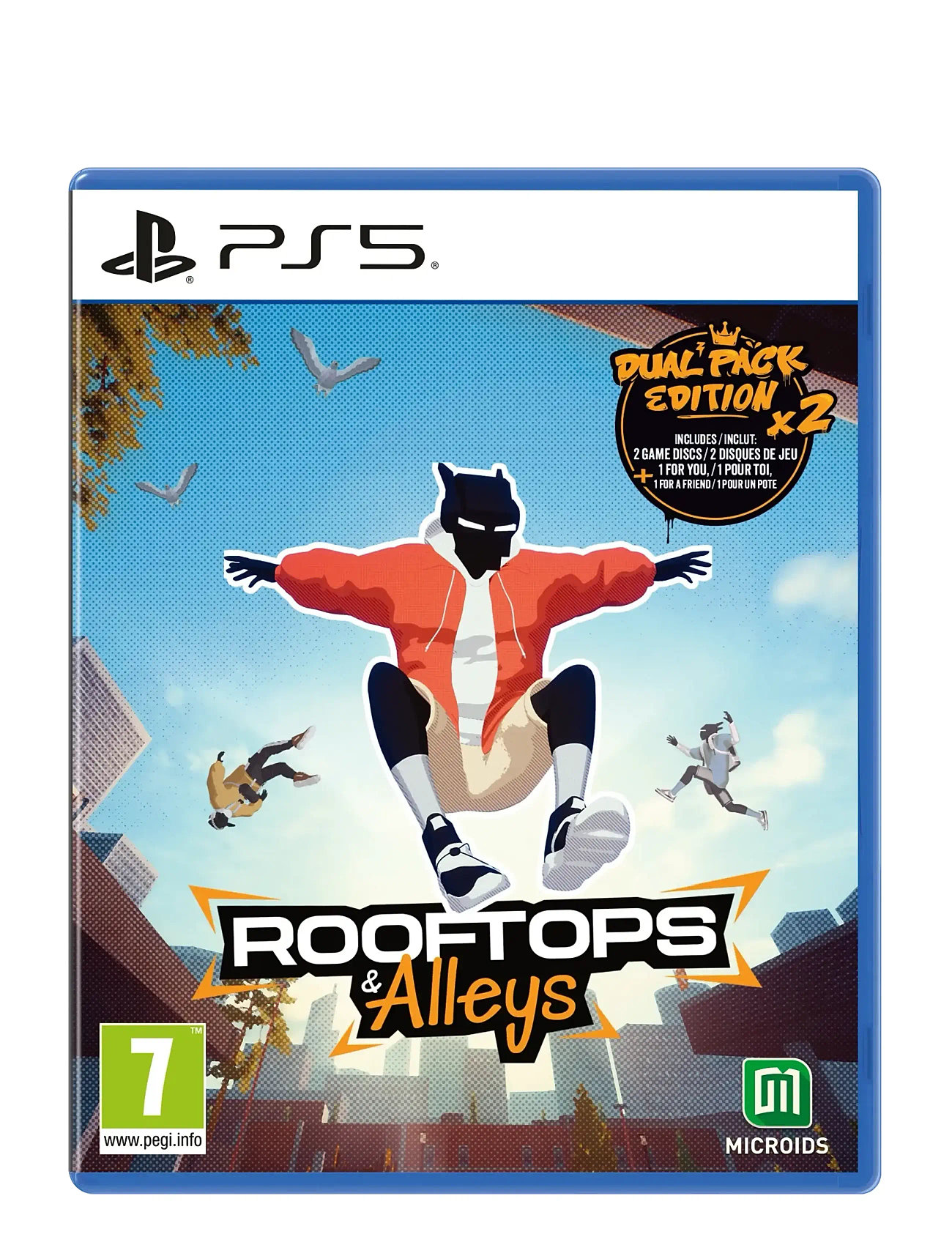 Microids Ps5 Rooftops & Alleys, One Size, Orange, Gaming > Games, Børn