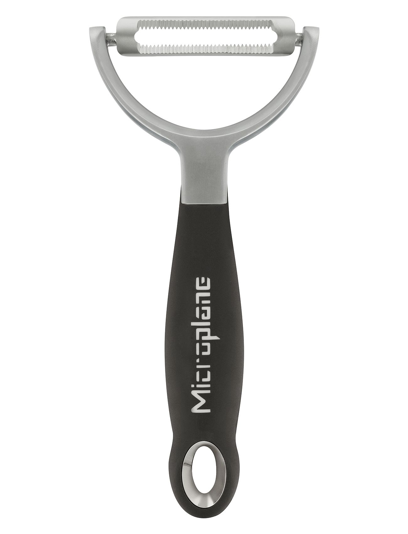 Microplane Professional Y Peeler Serrated Black Svart