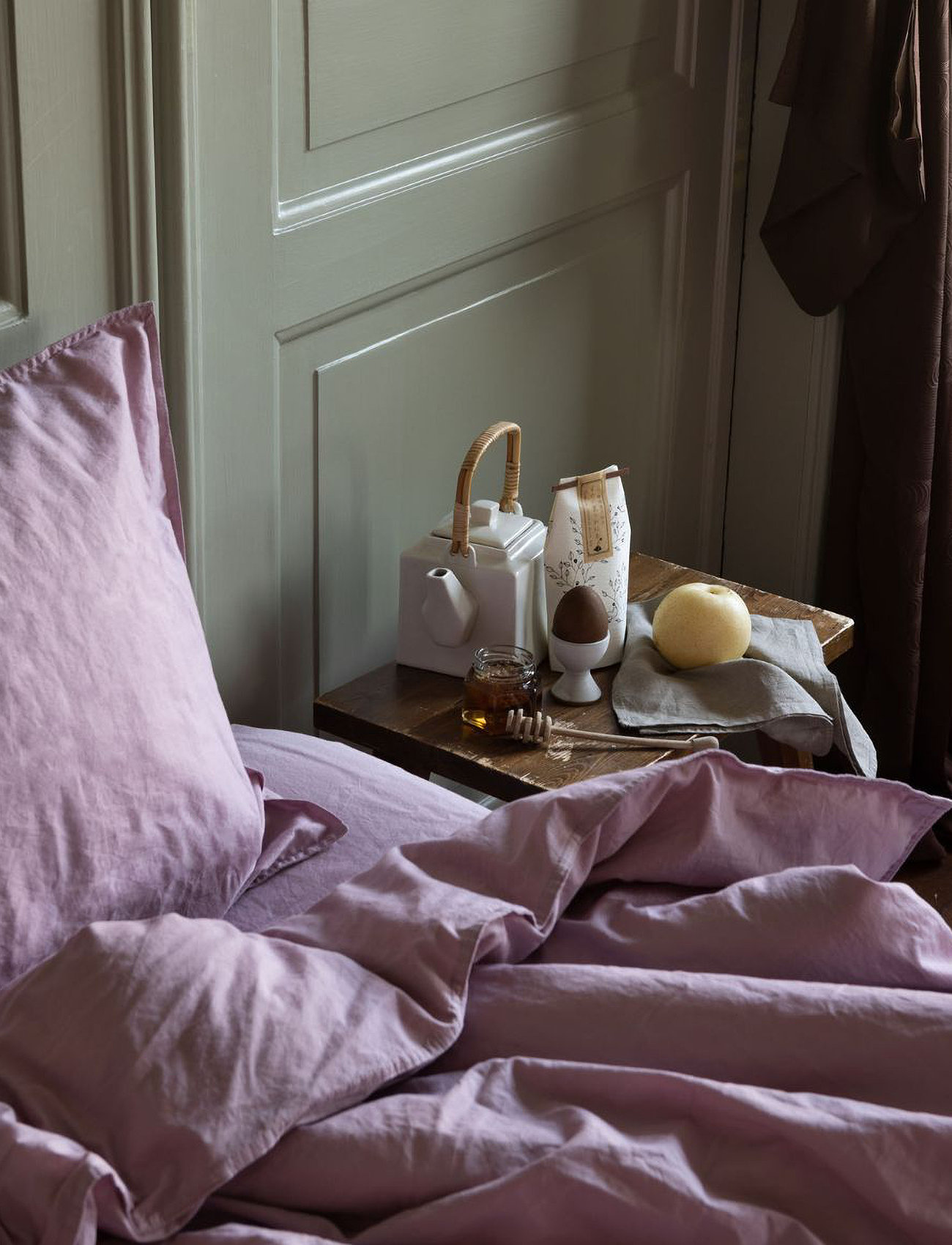 Midnatt Pillow Cover 2-Pack Aster, 60X63 cm, Purple, Sengetekstiler > Pudebetræk, Unisex