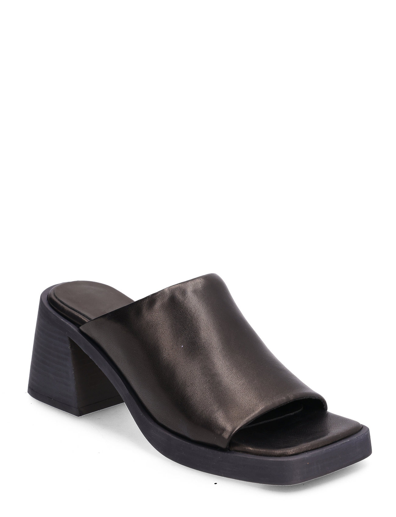 MIISTA Kristen Black Stretch Mule Sandal - Mules & slipins - Boozt.com