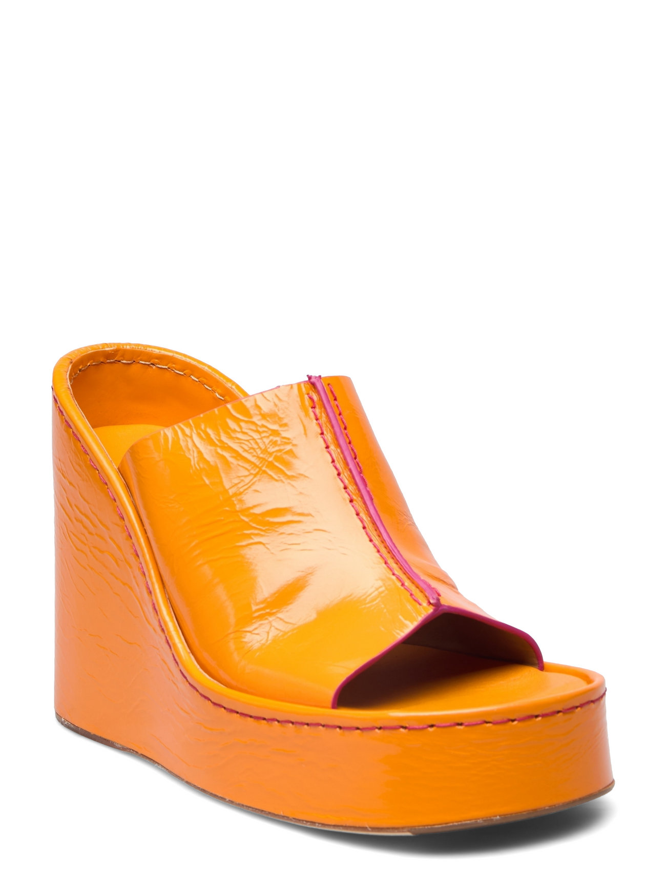 MIISTA Rhea Orange Mule Sandals - Mules & slipins - Boozt.com