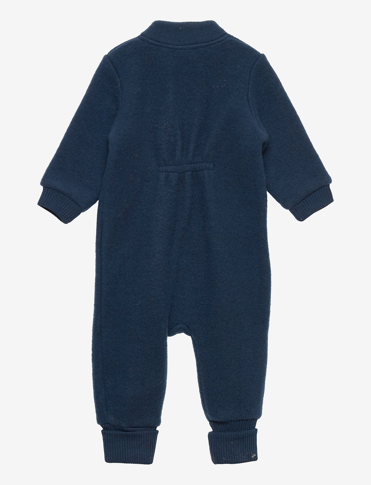 Mikk-Line - Wool Suit w Rib - fleece sets - blue nights - 1