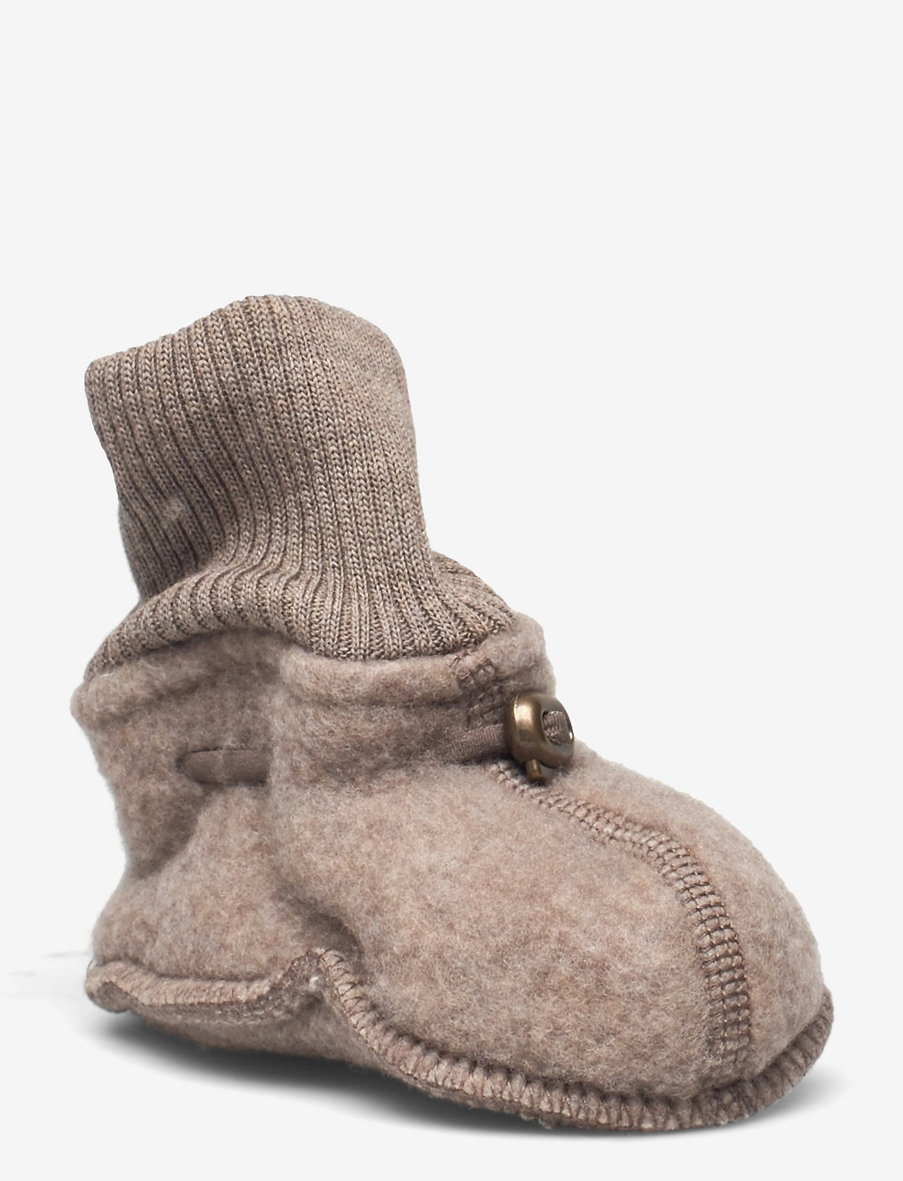 Mikk-Line - Wool Footies - baby-schuhe - melange denver - 0