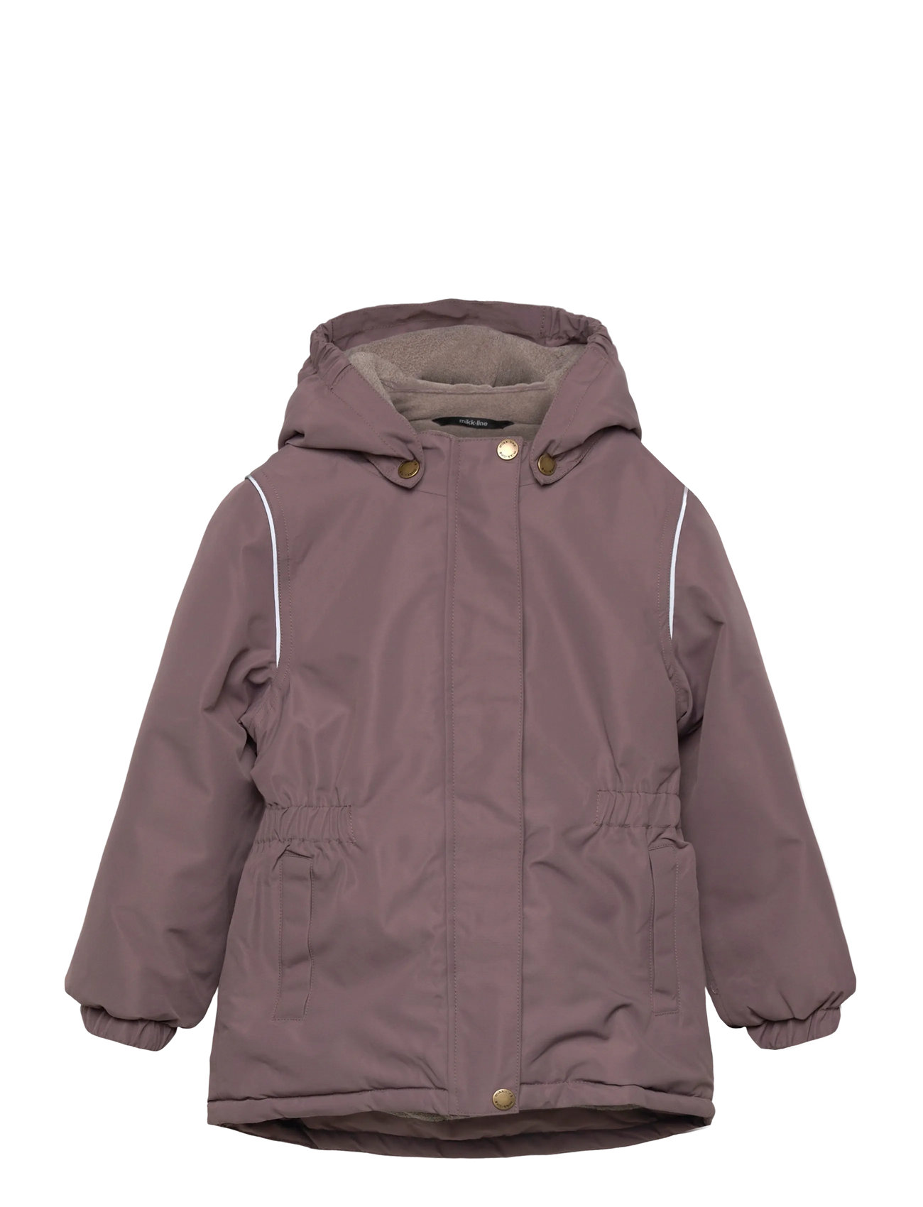 MIKK-LINE Winter Jacke Waist Solid Pink - 92 - Kinder