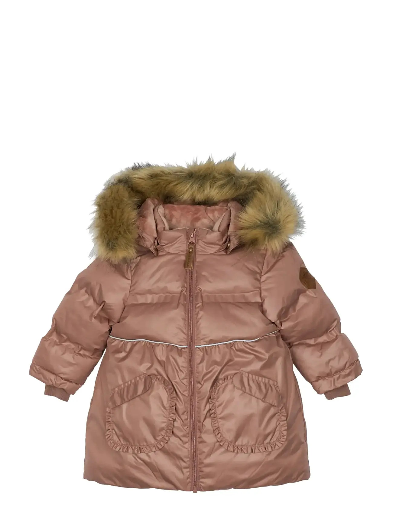 mikk-line Puffer Jacket Flair, 116, Pink, Jakker Og Frakker > Puffer Og Vatterede, Børn