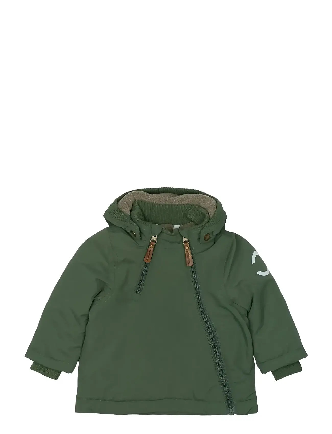 mikk-line Nylon Baby Jacket - Solid, 86, Green, Jakker Og Frakker > Anorakker, Børn