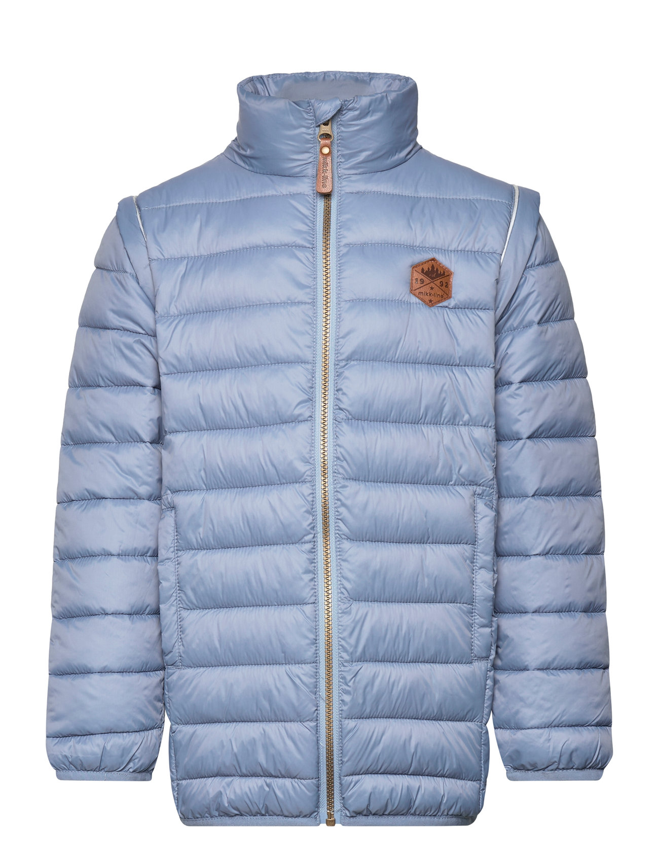 Nylon Puffer 2 In 1 Jacket Foret Jakke Blue Mikk-line