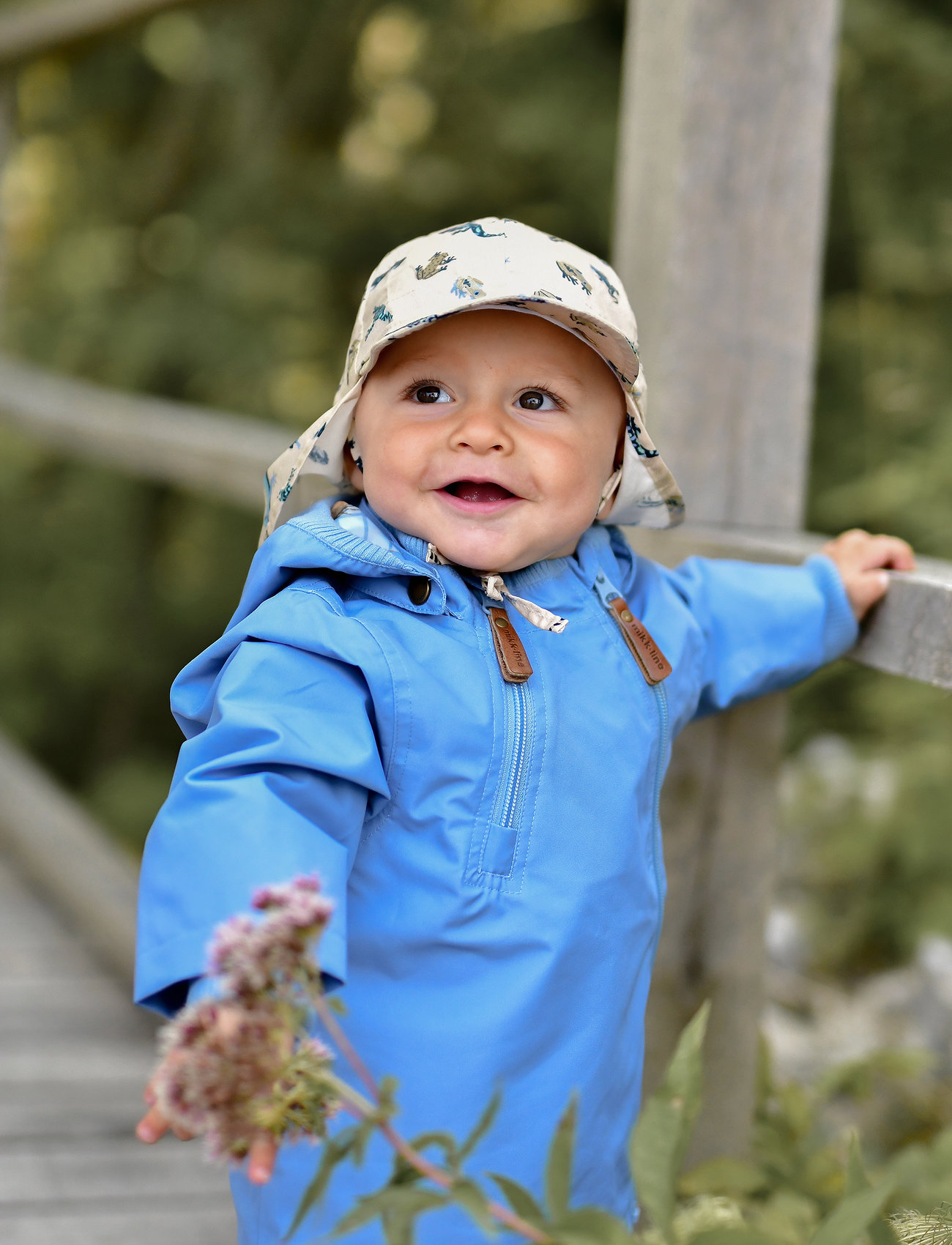 mikk-line Polyester Baby Jacket, 98, Blue, Jakker Og Frakker > Anorakker, Børn