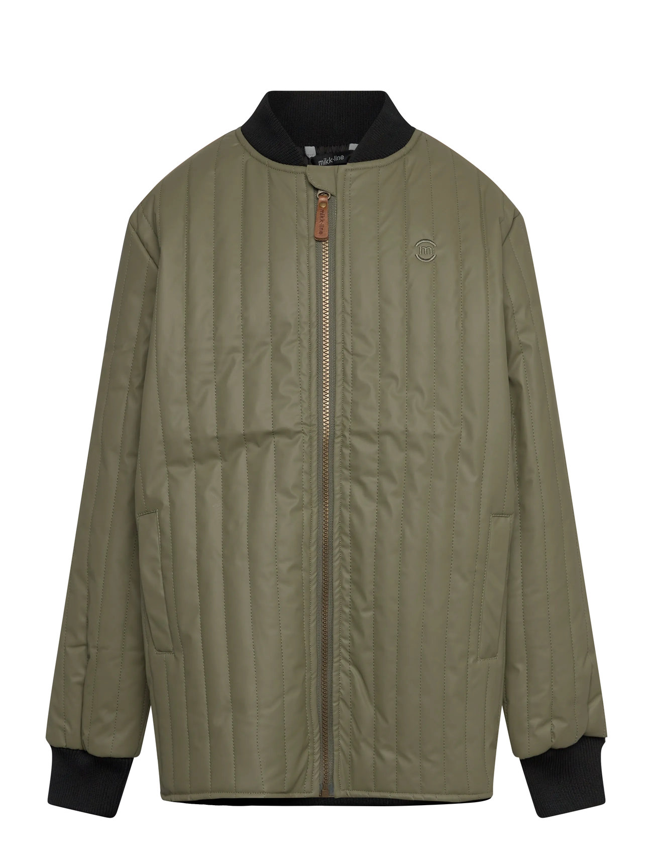 MIKK-LINE Duvet Jungen Jacke Khaki - 164 - Kinder