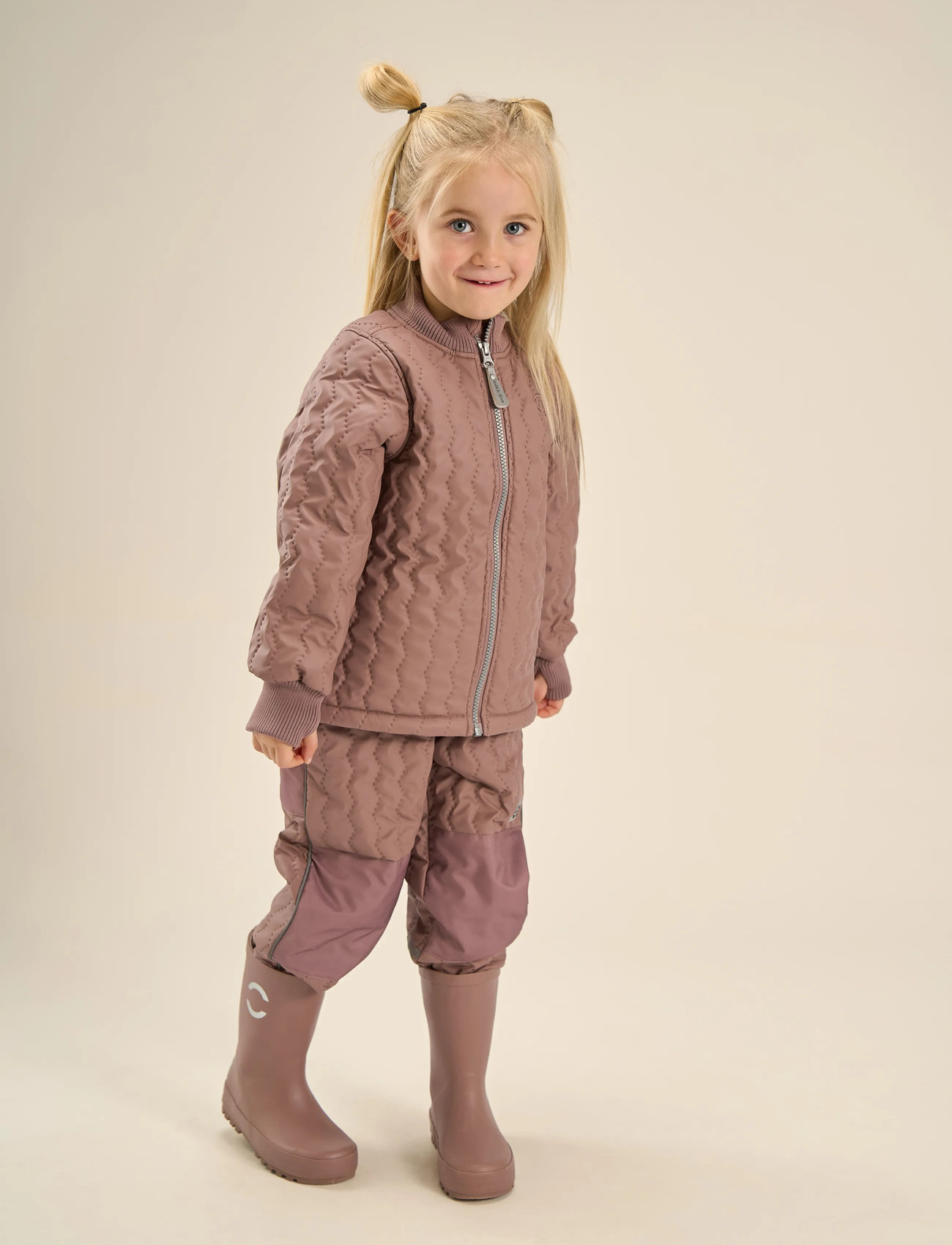 mikk-line Duvet Set, 80, Pink, Termo-Yttertøj > Termo-Sæt, Børn