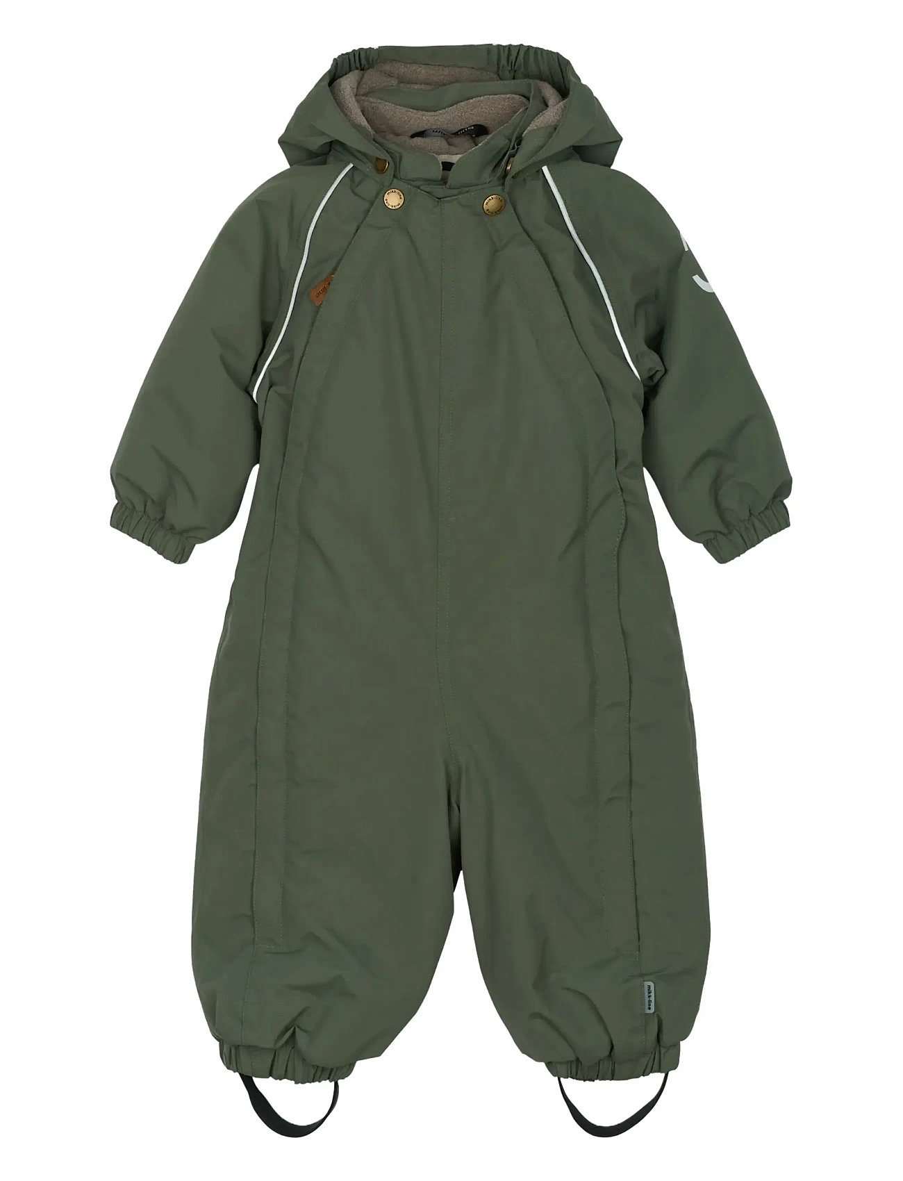 mikk-line Nylon Baby Suit - Solid, 74, Green, Overalls > Overalls Og Sæt Til Sne-Ski, Børn