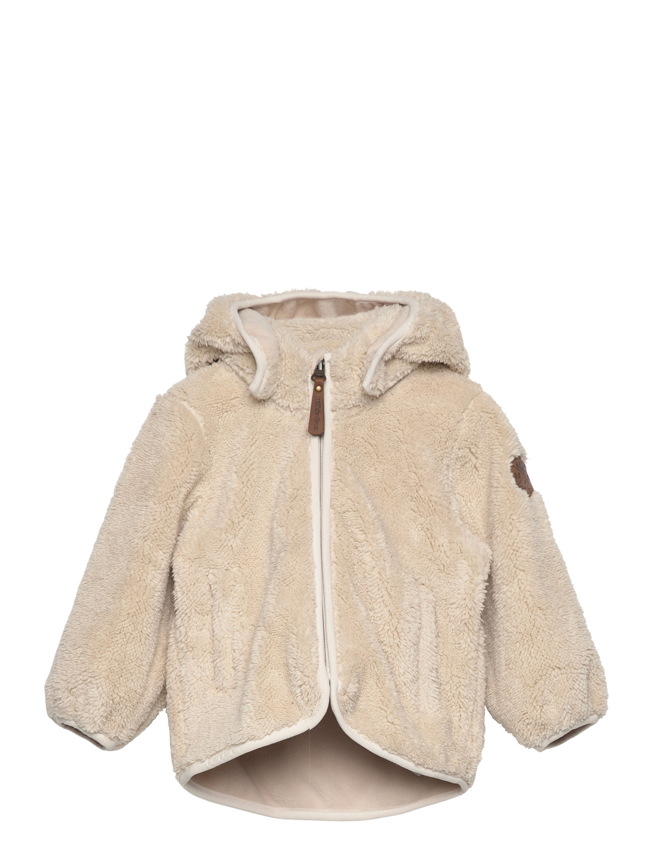 Mikk-line Wp Teddy Jacket W Ears Beige