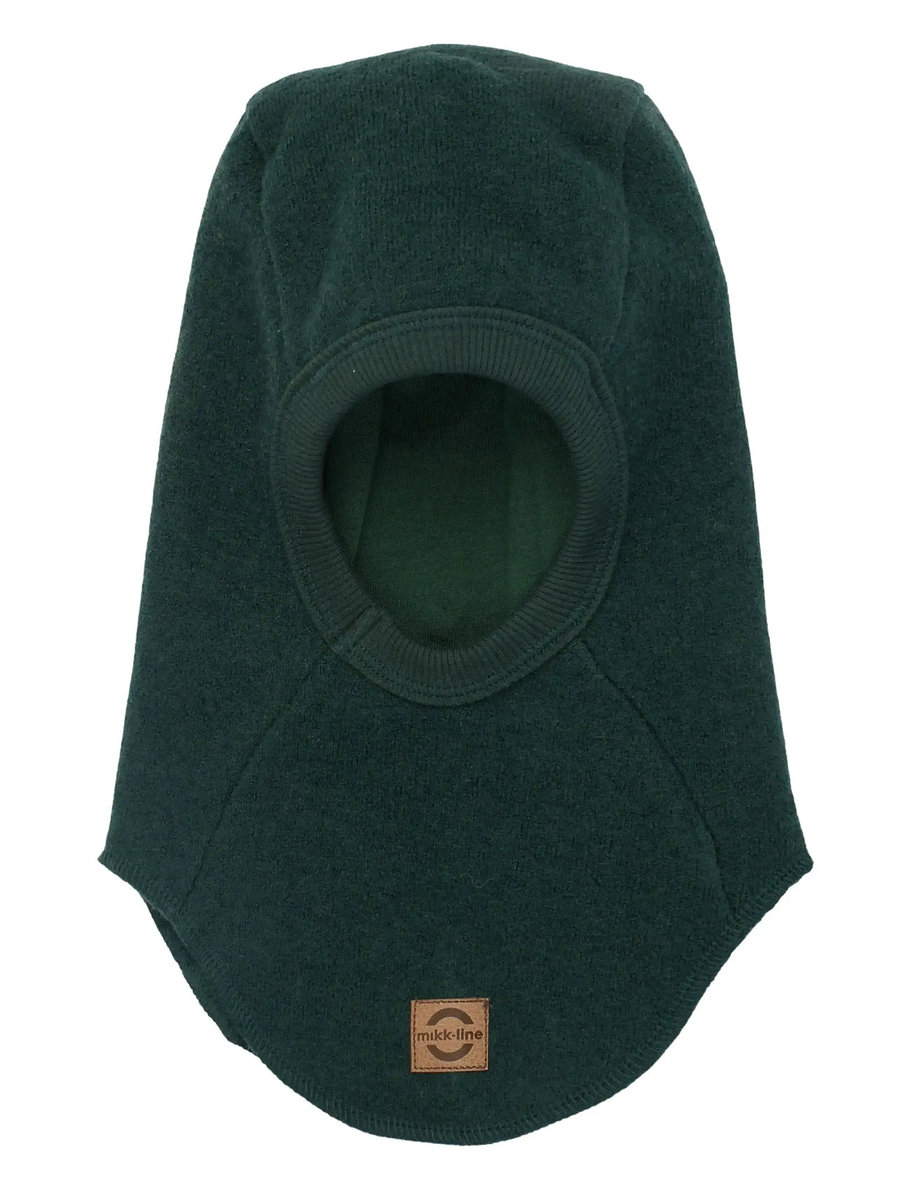MIKK-LINE Wolle Balaclava Grün - 50/56 - Kinder
