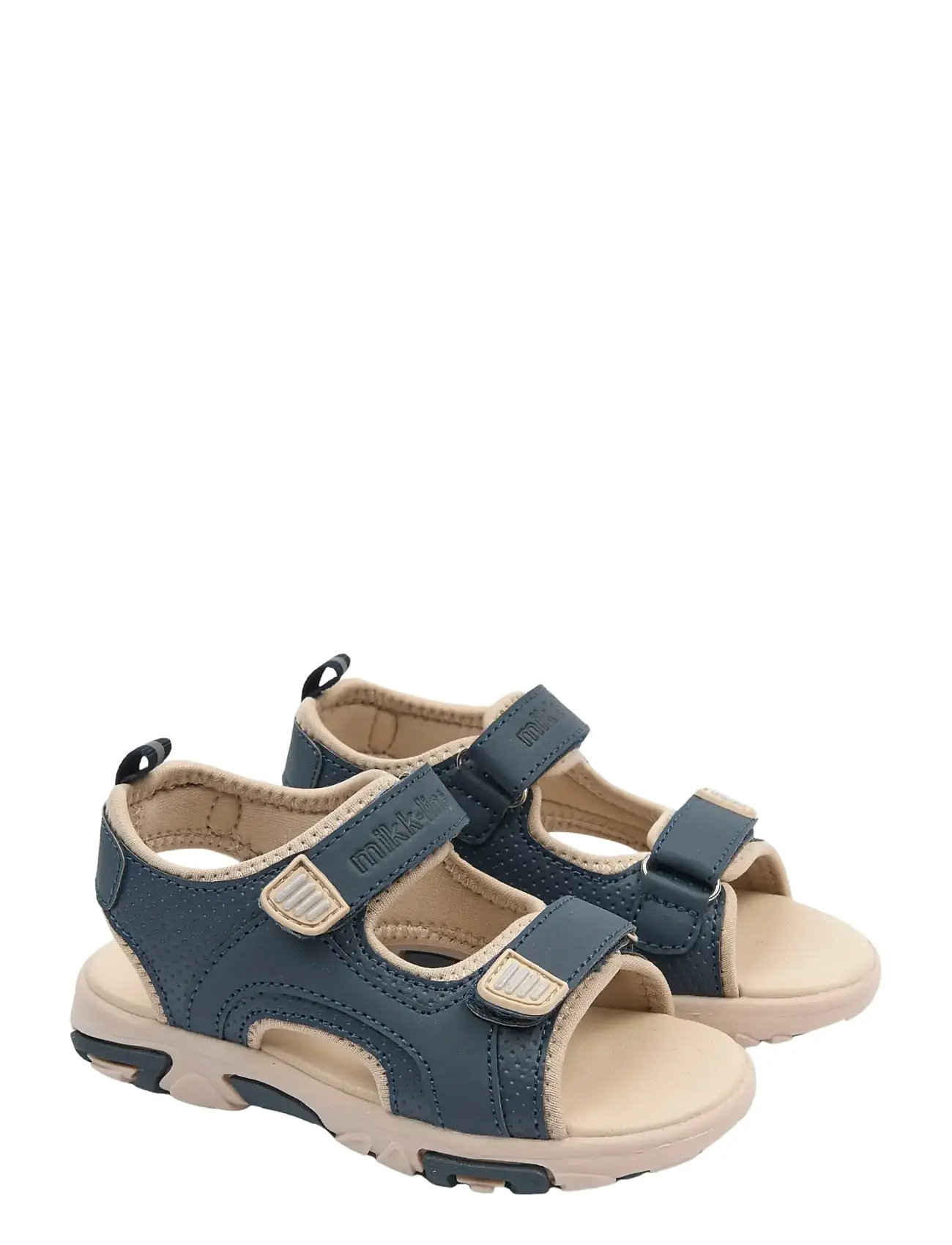 MIKK-LINE Sandale W Klettverschluss Navy - 34 - Kinder