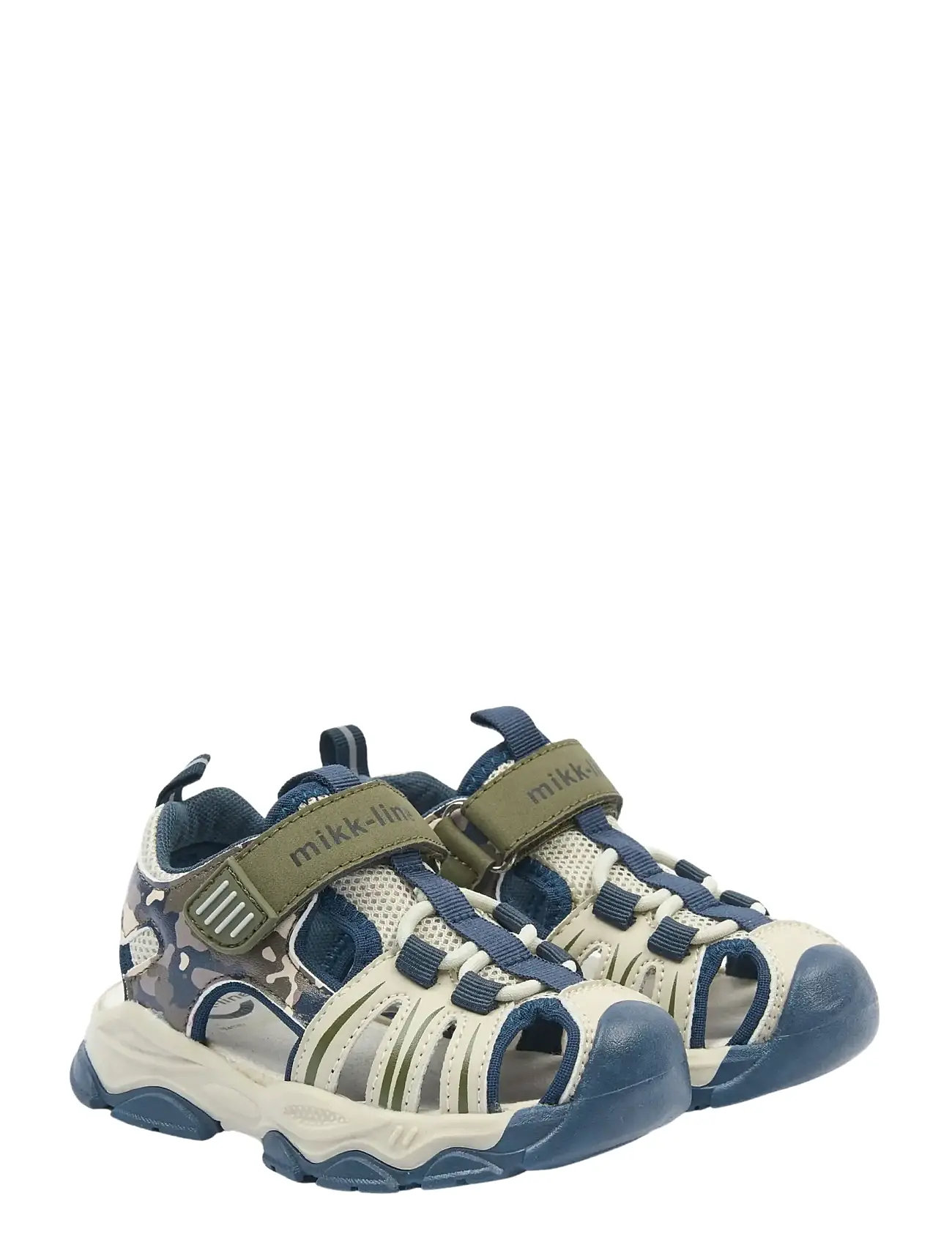 MIKK-LINE Sandale Mesh W Klettverschluss Navy - 32 - Kinder