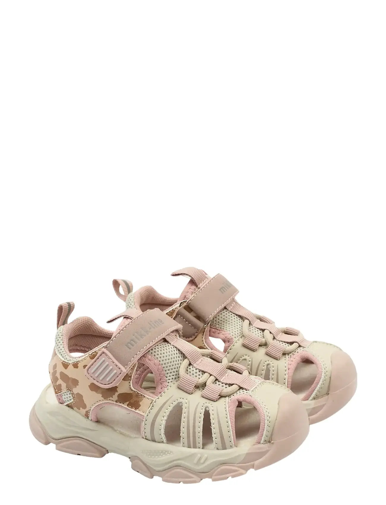 MIKK-LINE Sandale Mesh W Klettverschluss Pink - 30 - Kinder