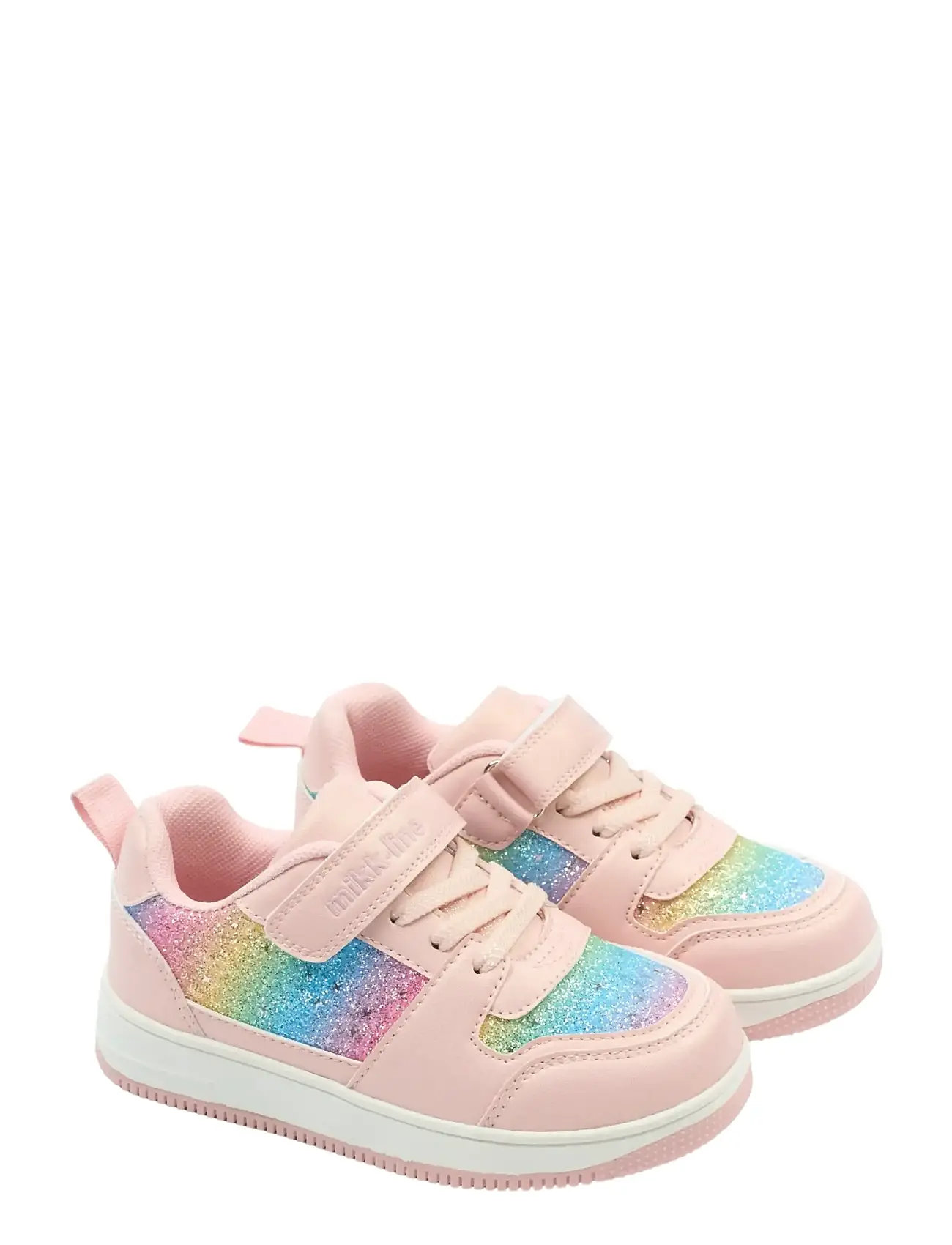 MIKK-LINE Sneaker Glitter Pink - 27 - Kinder