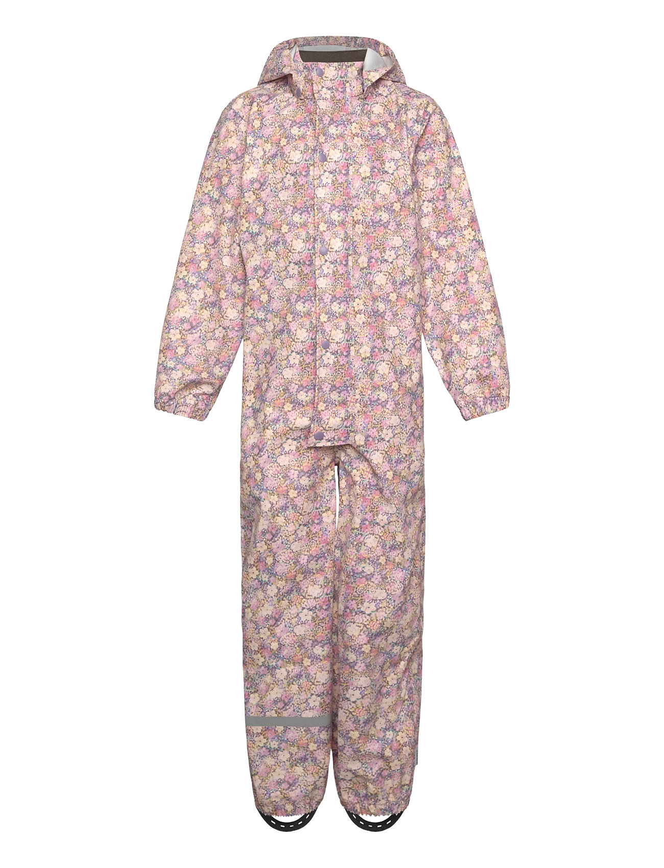 Pu Rain Suit Aop Recycled Outerwear Rainwear Rainwear Sets Pink Mikk-line