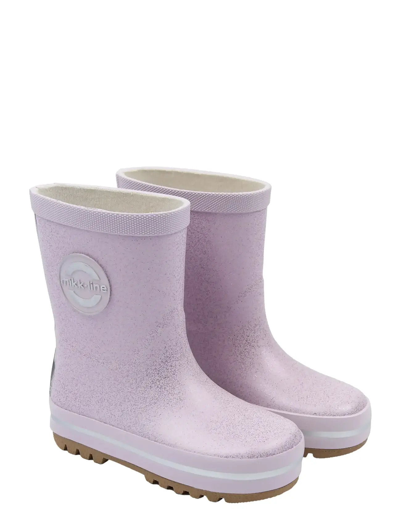 MIKK-LINE Wellies Glitter Lila - 23 - Kinder
