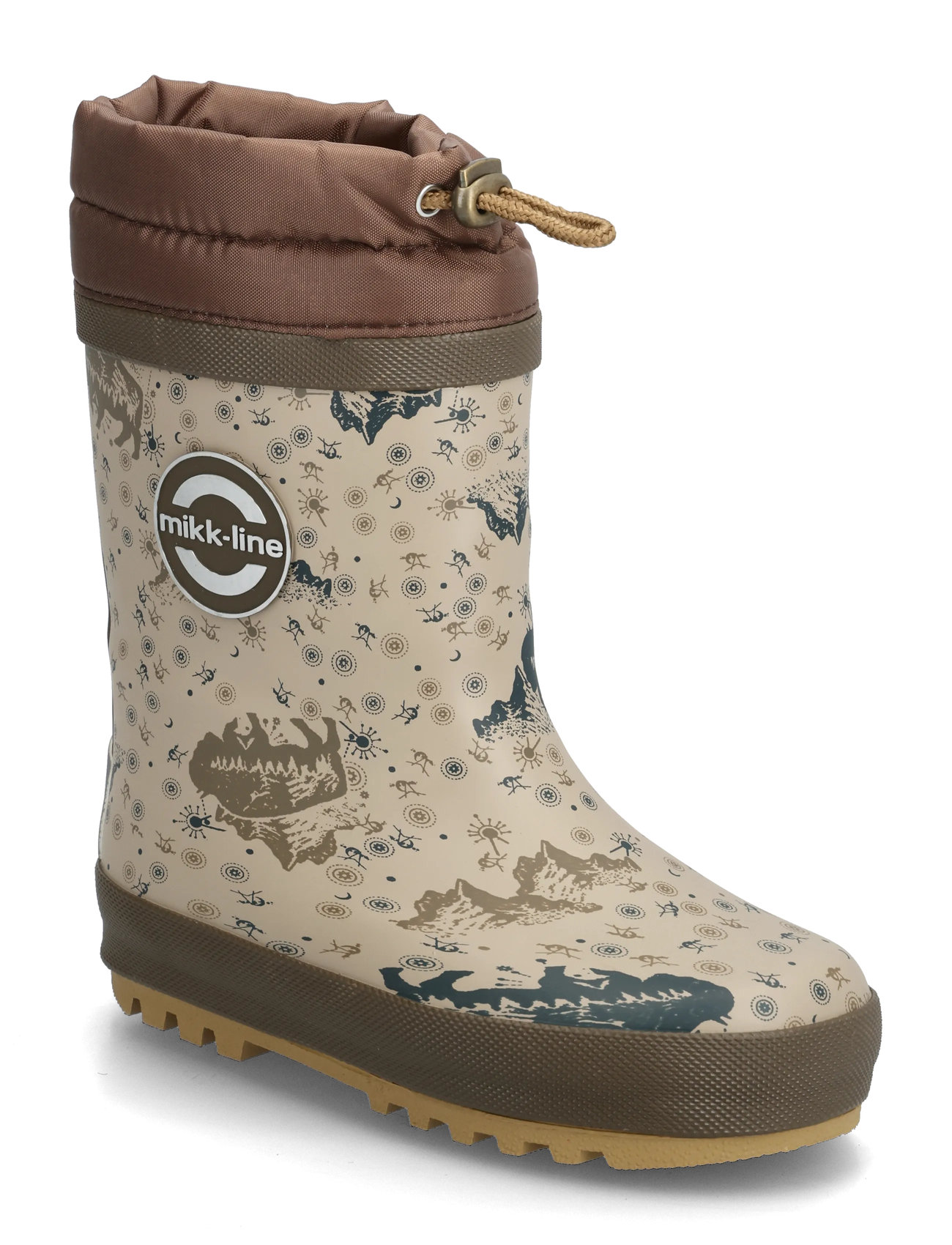 MIKK-LINE Winter Wellies Beige - 19 - Kinder