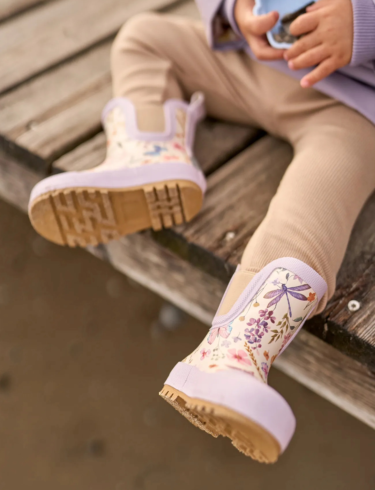 mikk-line Wellies Short Aop, 25, Multi/patterned, Sko > Gummistøvler, Børn