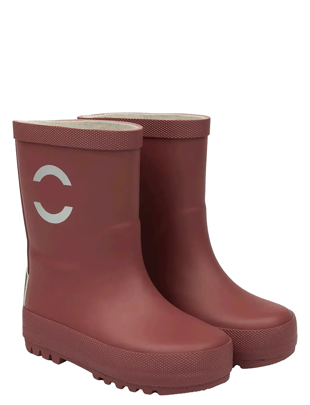 MIKK-LINE Wellies Solid Burgundy - 19/12.5CM - Kinder