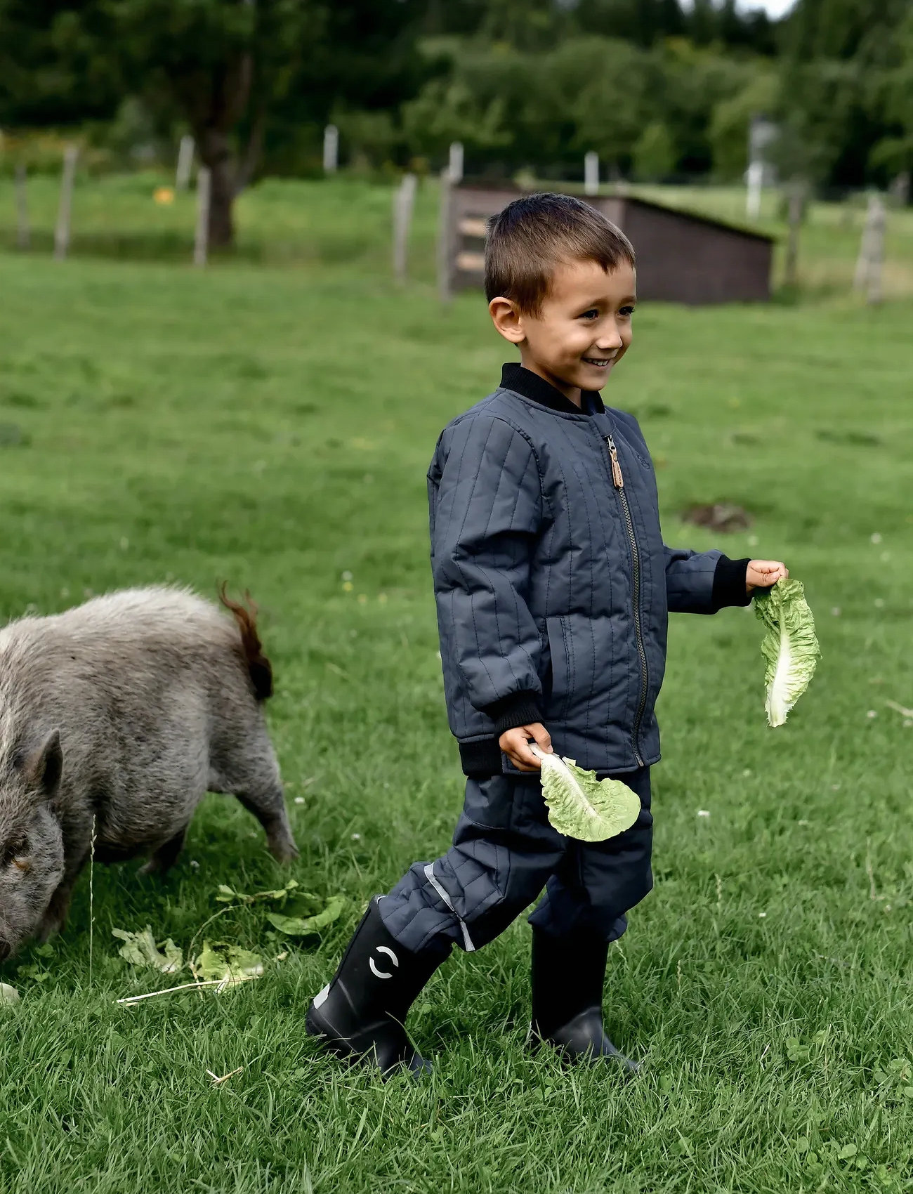 Mikk-Line Gummistøvler Black str. 21