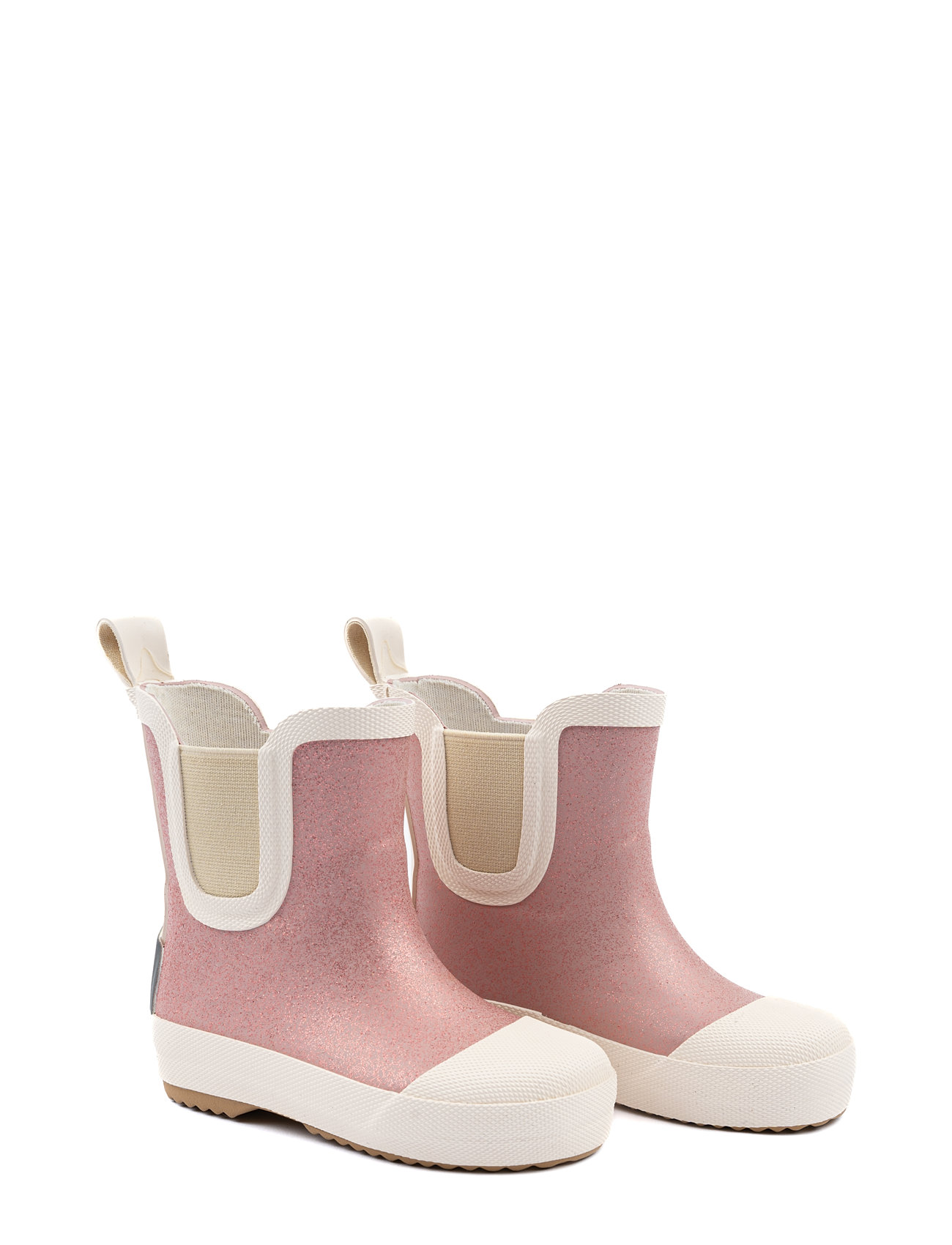 Mikk-line Short Wellies Glitter Rosa