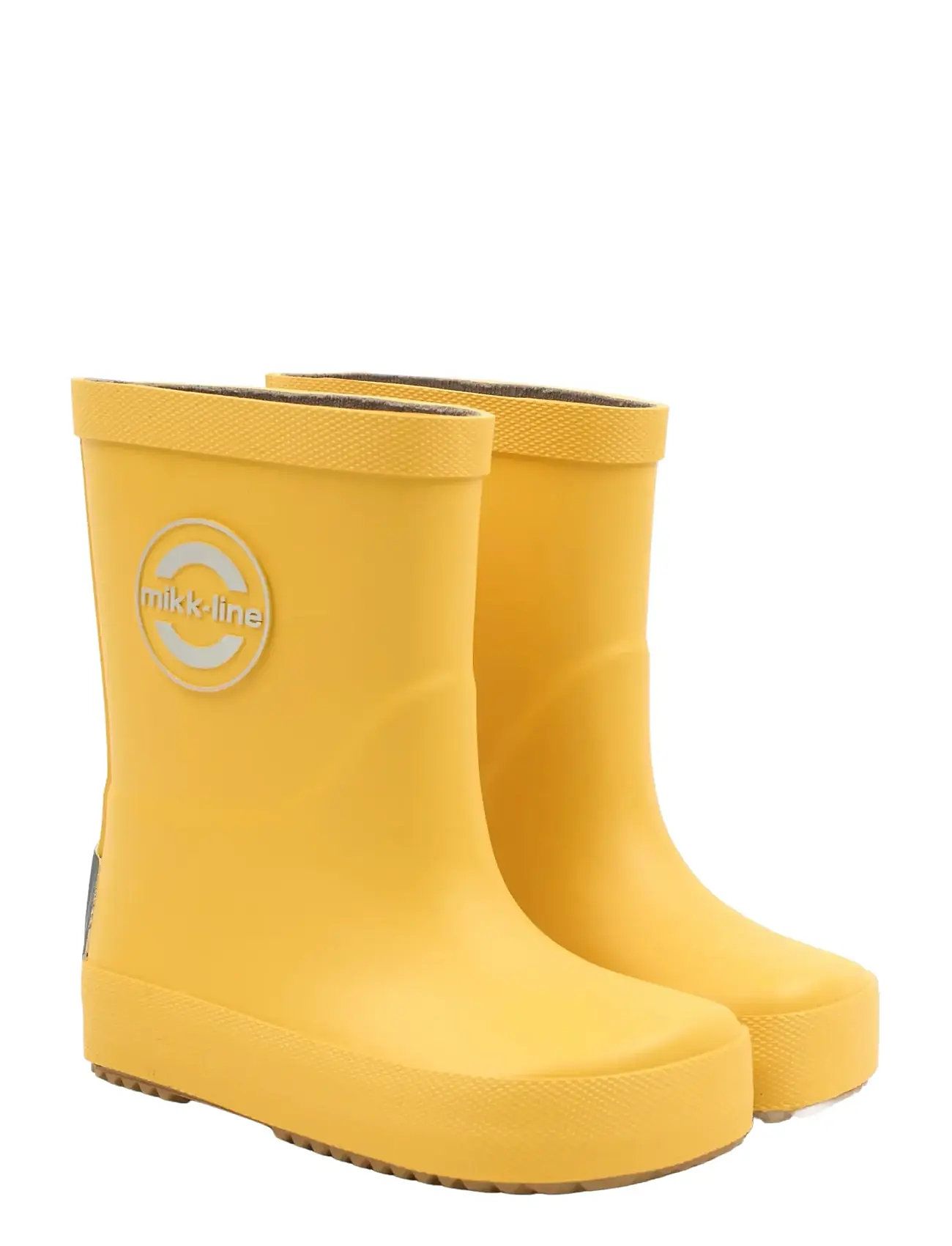 MIKK-LINE Wellies Solid - Barefoot Gelb - 28 - Kinder
