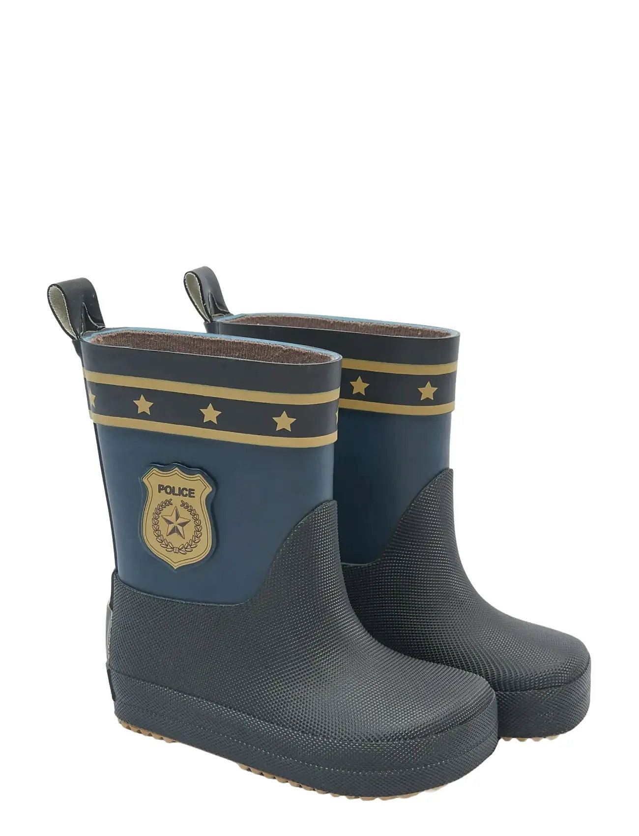 MIKK-LINE Wellies Police - Barefoot Navy - 24 - Kinder