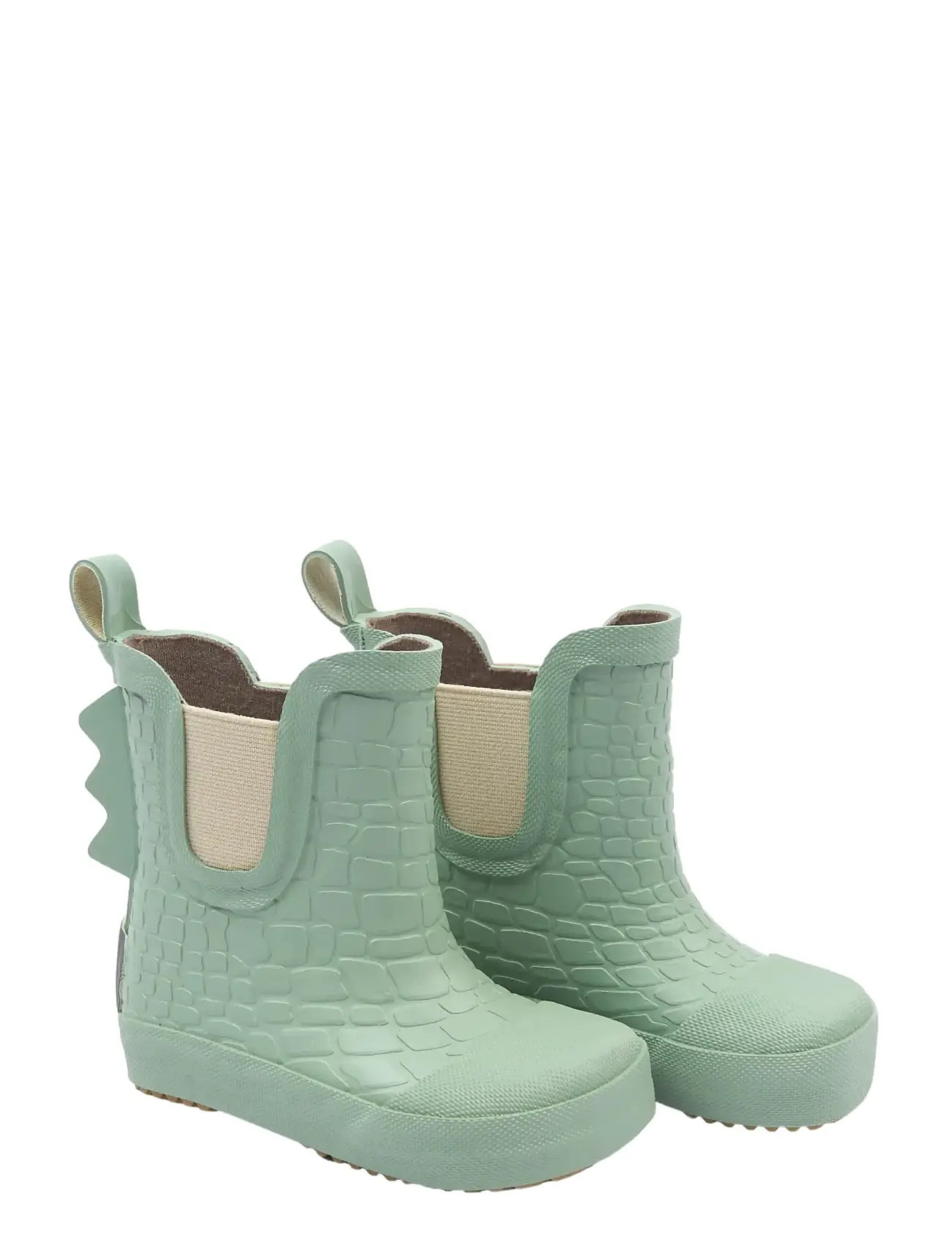 MIKK-LINE Wellies Kurz - 3D Dino Grün - 21 - Kinder