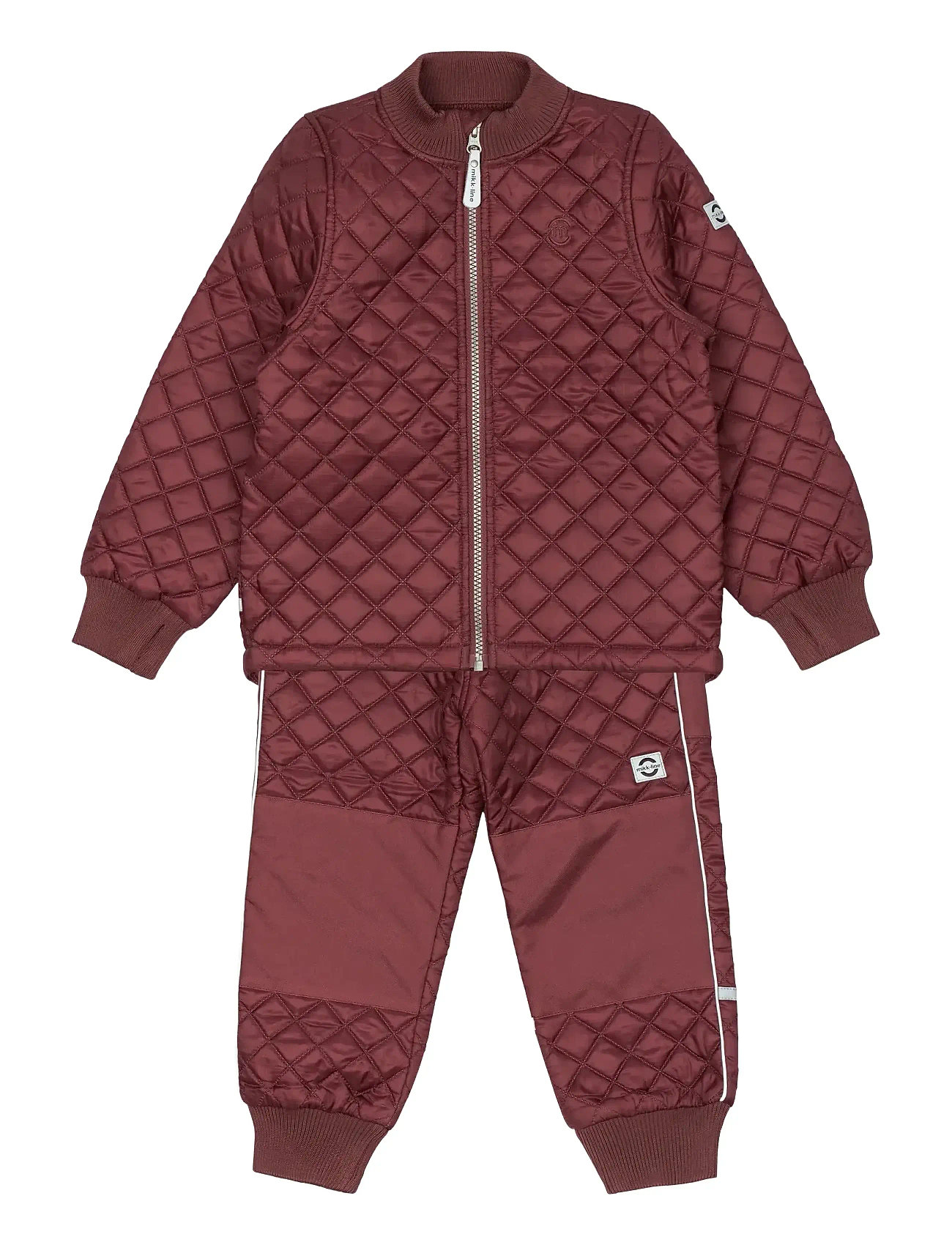 MIKK-LINE Thermo Set Burgundy - 74 - Kinder