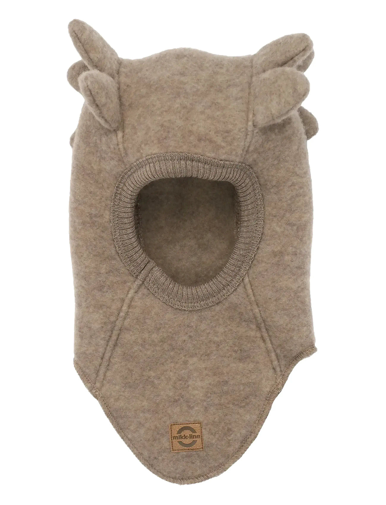 MIKK-LINE Wolle Fullface Croco Beige - 62/68 - Kinder